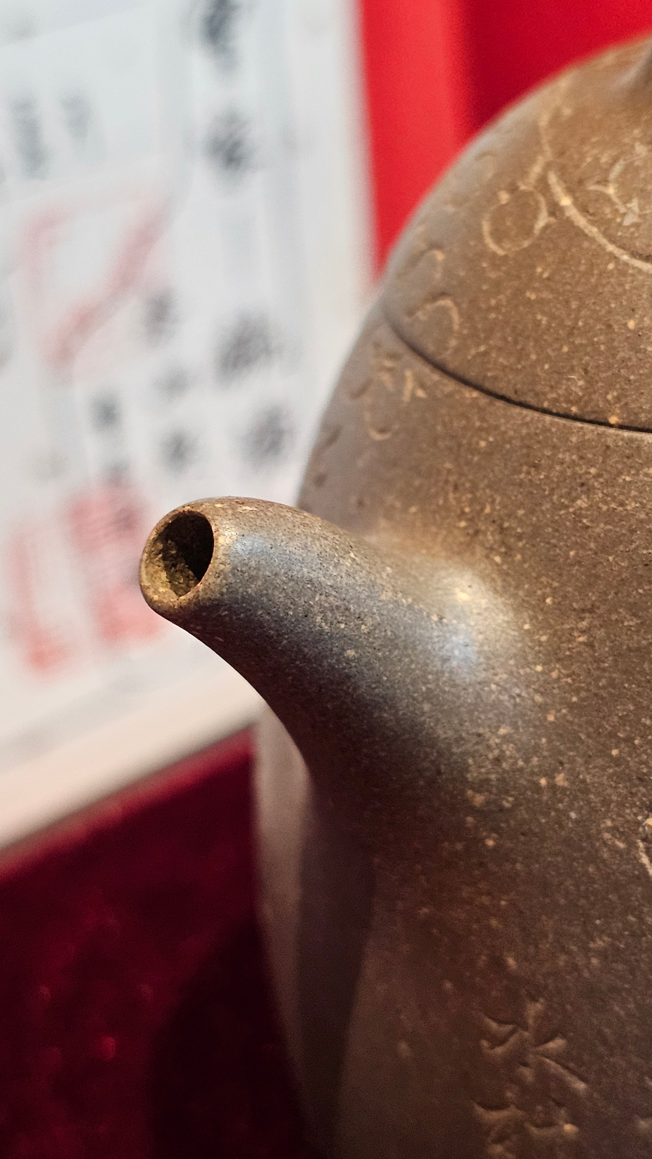 《秦权》"Qin Quan", 155.9ml, by L4 Assoc Master Artist Zhang Ke, Using Our Cao Family's Famous Qing Hui Duan Ni ~ Used and Endorsed by Premier Master Cao An Xiang 紫砂香炉一人曹安祥 ~ Congrats to Kungfu Master Mr J.G.! 1236hrs 31st Oct 2025, New Orleans, LA!