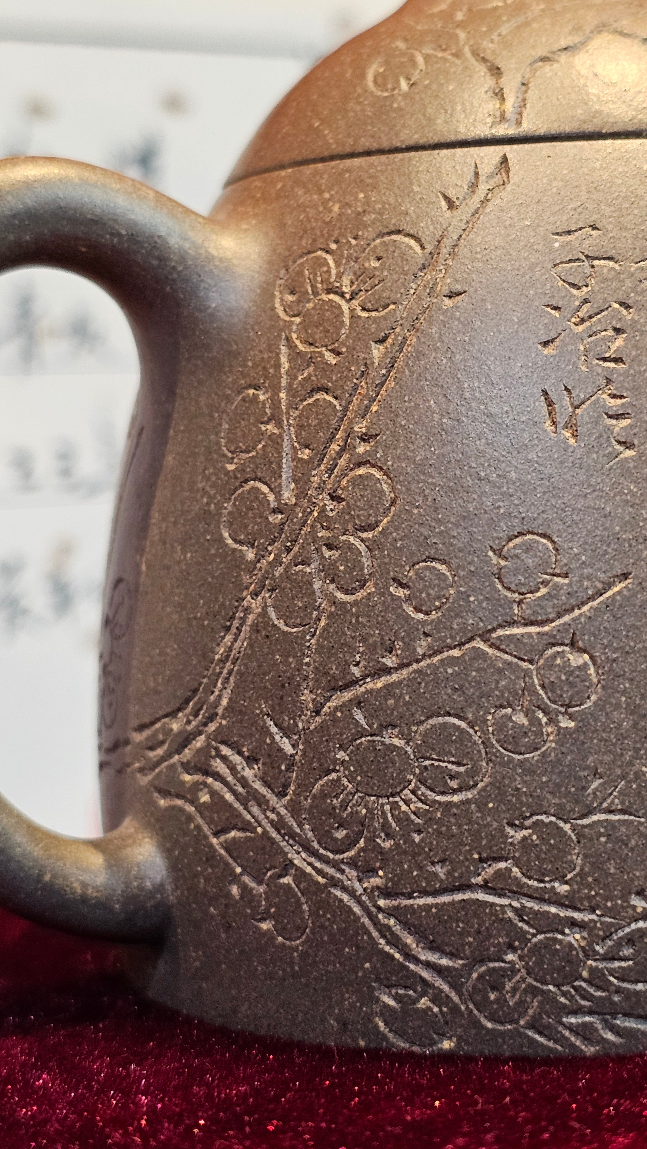 《秦权》"Qin Quan", 155.9ml, by L4 Assoc Master Artist Zhang Ke, Using Our Cao Family's Famous Qing Hui Duan Ni ~ Used and Endorsed by Premier Master Cao An Xiang 紫砂香炉一人曹安祥 ~ Congrats to Kungfu Master Mr J.G.! 1236hrs 31st Oct 2025, New Orleans, LA!