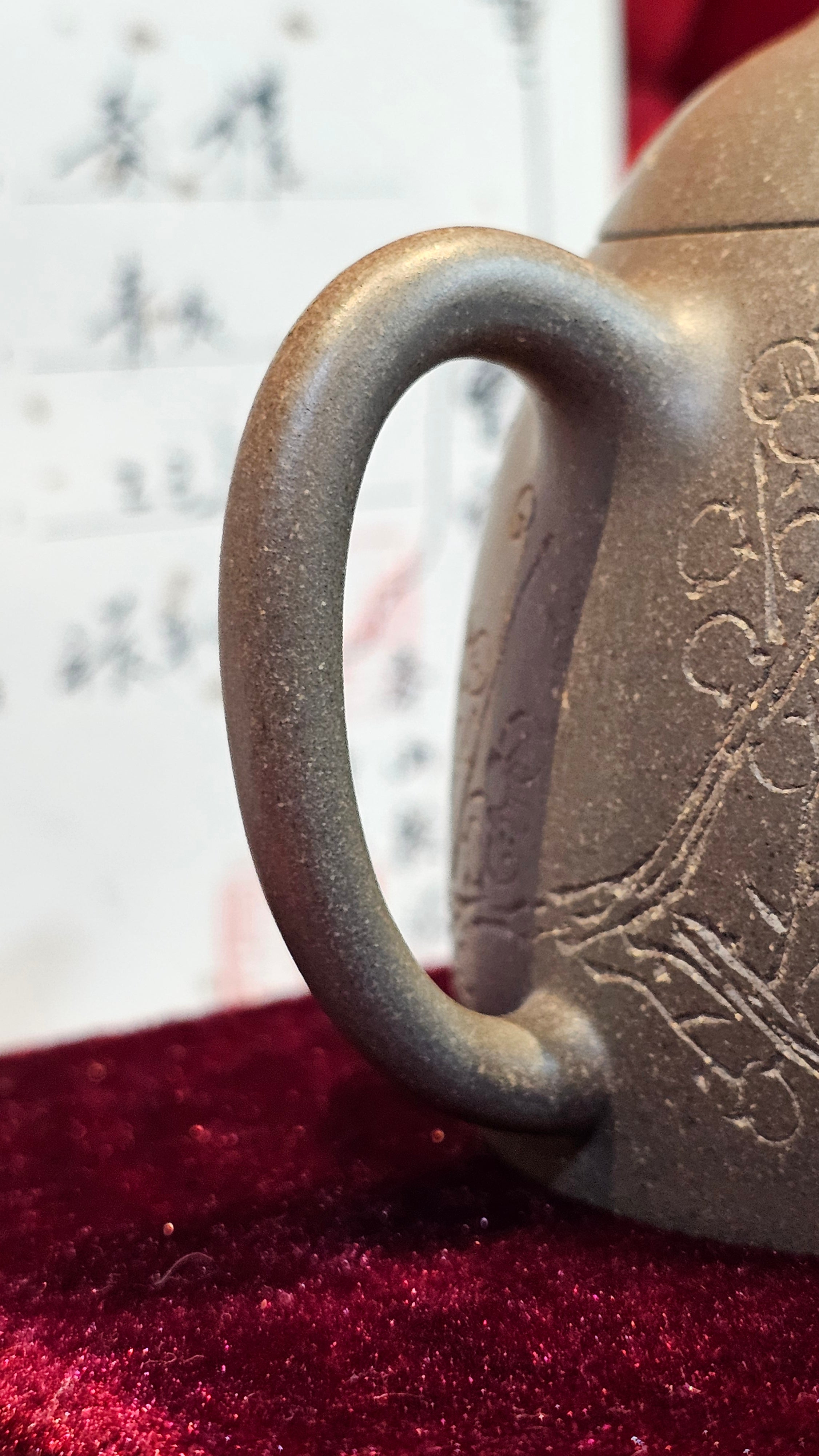 《秦权》"Qin Quan", 155.9ml, by L4 Assoc Master Artist Zhang Ke, Using Our Cao Family's Famous Qing Hui Duan Ni ~ Used and Endorsed by Premier Master Cao An Xiang 紫砂香炉一人曹安祥 ~ Congrats to Kungfu Master Mr J.G.! 1236hrs 31st Oct 2025, New Orleans, LA!