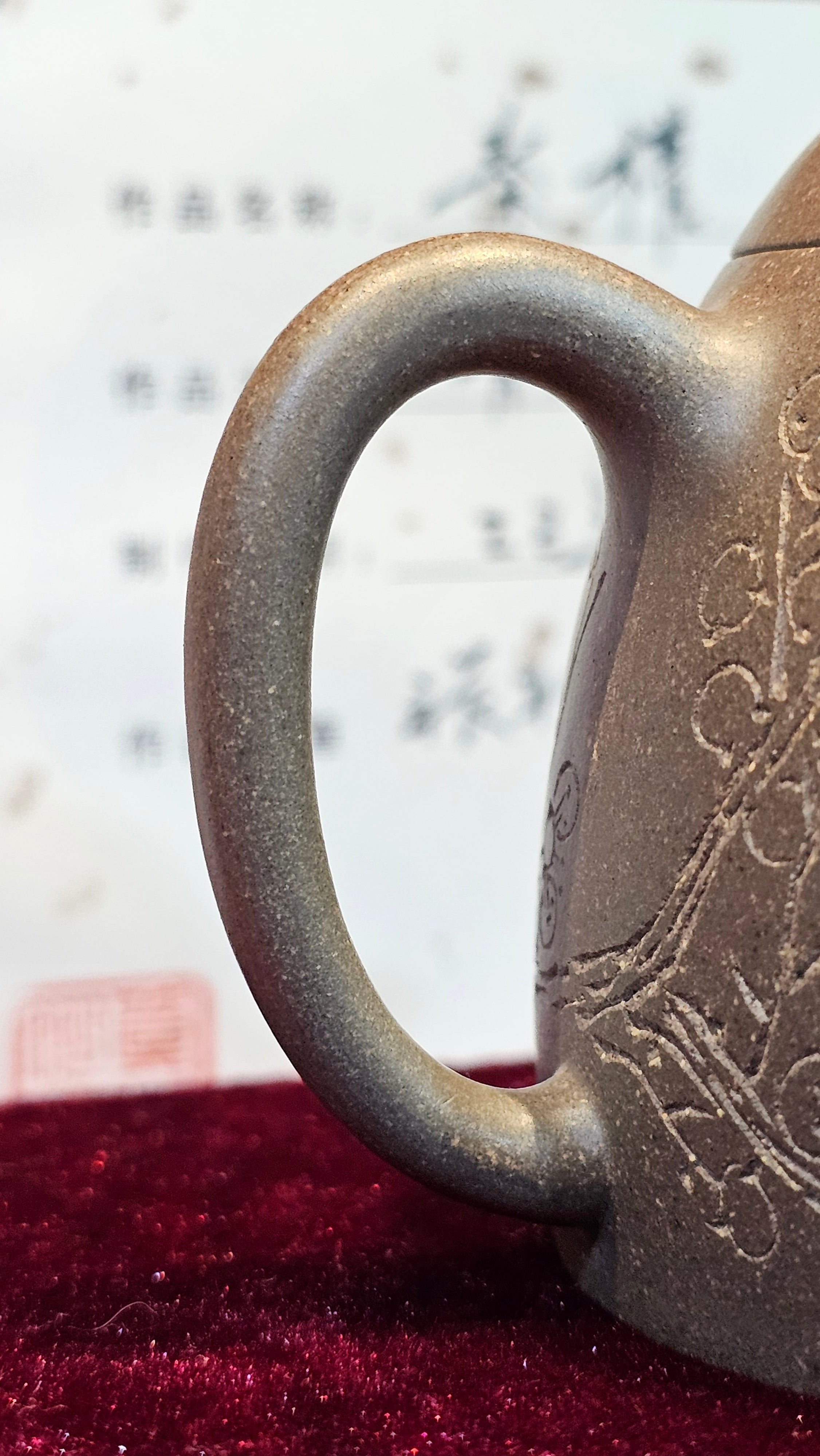 《秦权》"Qin Quan", 155.9ml, by L4 Assoc Master Artist Zhang Ke, Using Our Cao Family's Famous Qing Hui Duan Ni ~ Used and Endorsed by Premier Master Cao An Xiang 紫砂香炉一人曹安祥 ~ Congrats to Kungfu Master Mr J.G.! 1236hrs 31st Oct 2025, New Orleans, LA!