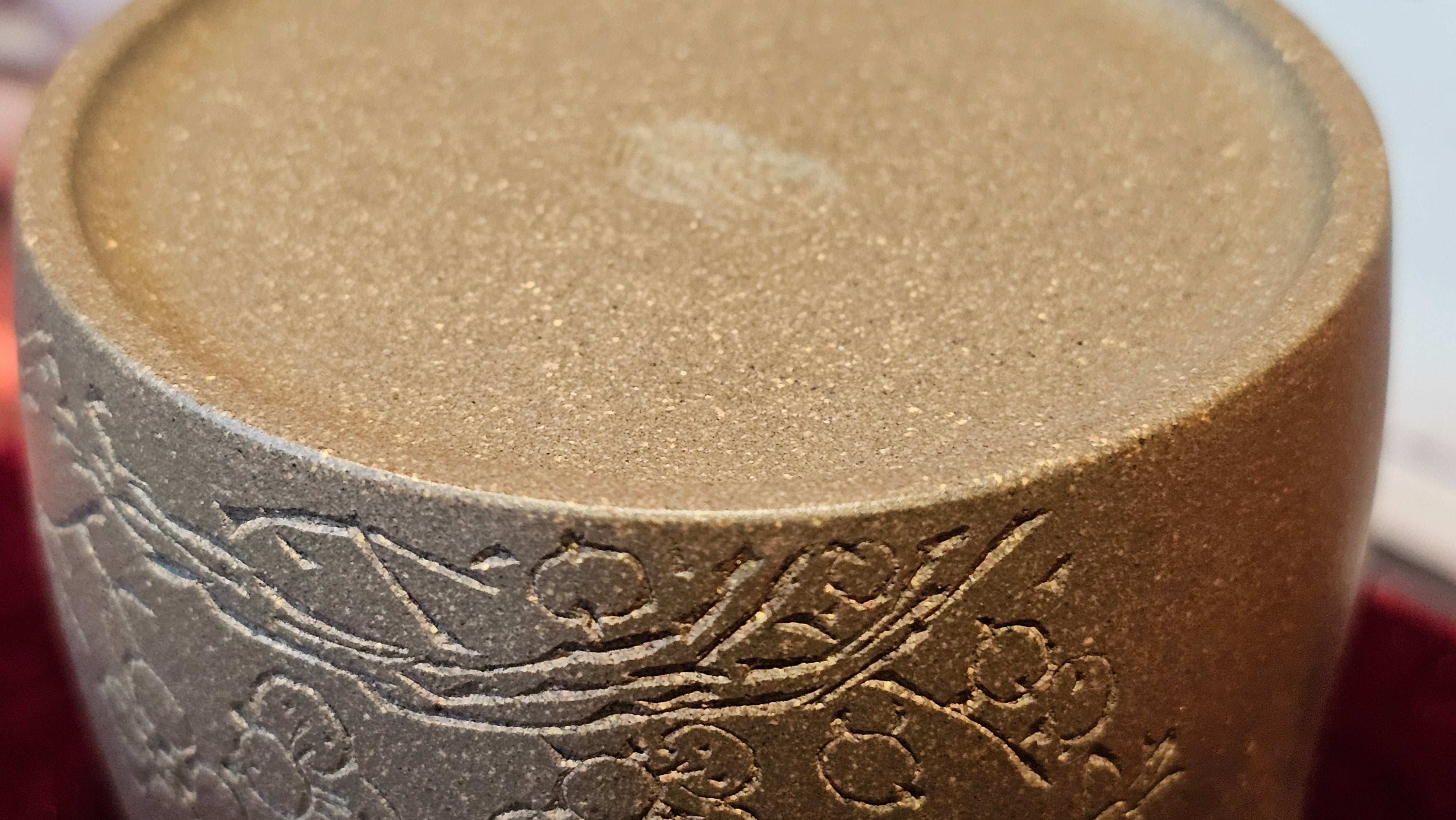 《秦权》"Qin Quan", 155.9ml, by L4 Assoc Master Artist Zhang Ke, Using Our Cao Family's Famous Qing Hui Duan Ni ~ Used and Endorsed by Premier Master Cao An Xiang 紫砂香炉一人曹安祥 ~ Congrats to Kungfu Master Mr J.G.! 1236hrs 31st Oct 2025, New Orleans, LA!