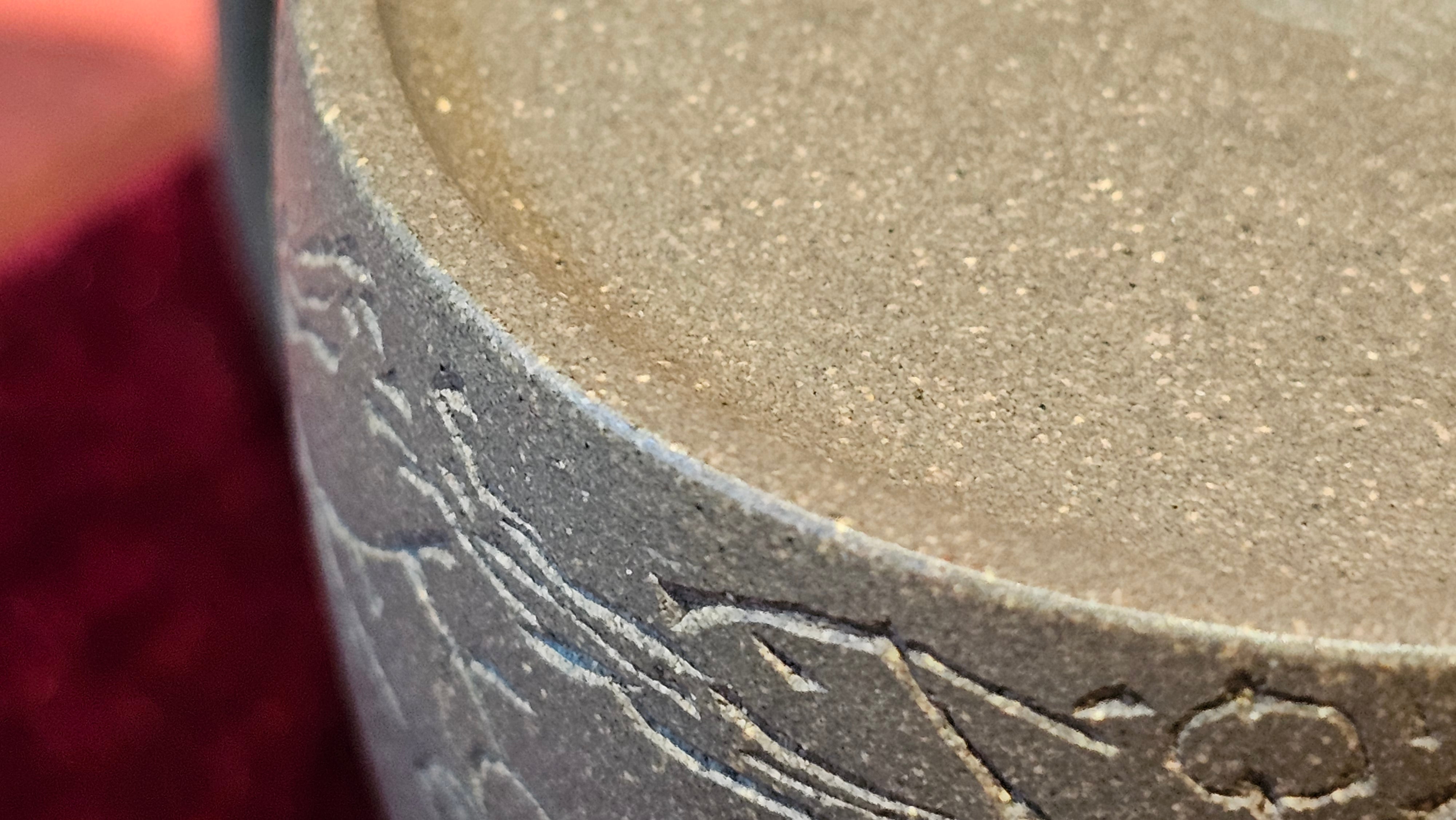 《秦权》"Qin Quan", 155.9ml, by L4 Assoc Master Artist Zhang Ke, Using Our Cao Family's Famous Qing Hui Duan Ni ~ Used and Endorsed by Premier Master Cao An Xiang 紫砂香炉一人曹安祥 ~ Congrats to Kungfu Master Mr J.G.! 1236hrs 31st Oct 2025, New Orleans, LA!