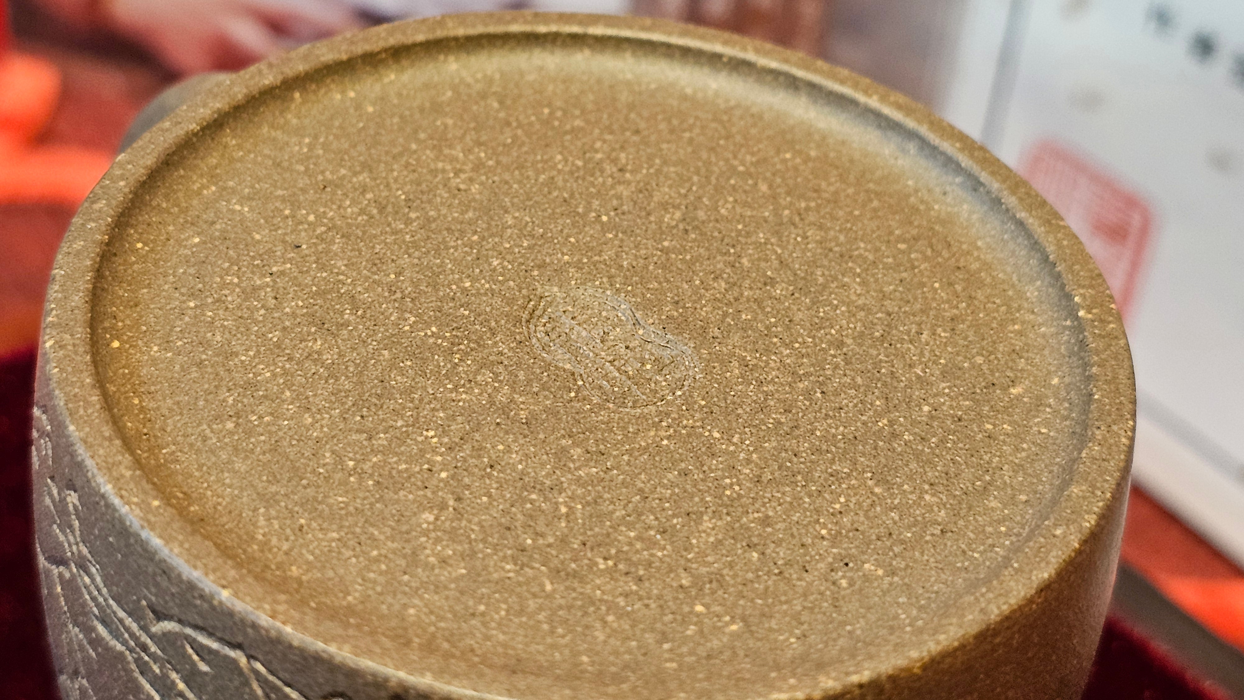 《秦权》"Qin Quan", 155.9ml, by L4 Assoc Master Artist Zhang Ke, Using Our Cao Family's Famous Qing Hui Duan Ni ~ Used and Endorsed by Premier Master Cao An Xiang 紫砂香炉一人曹安祥 ~ Congrats to Kungfu Master Mr J.G.! 1236hrs 31st Oct 2025, New Orleans, LA!