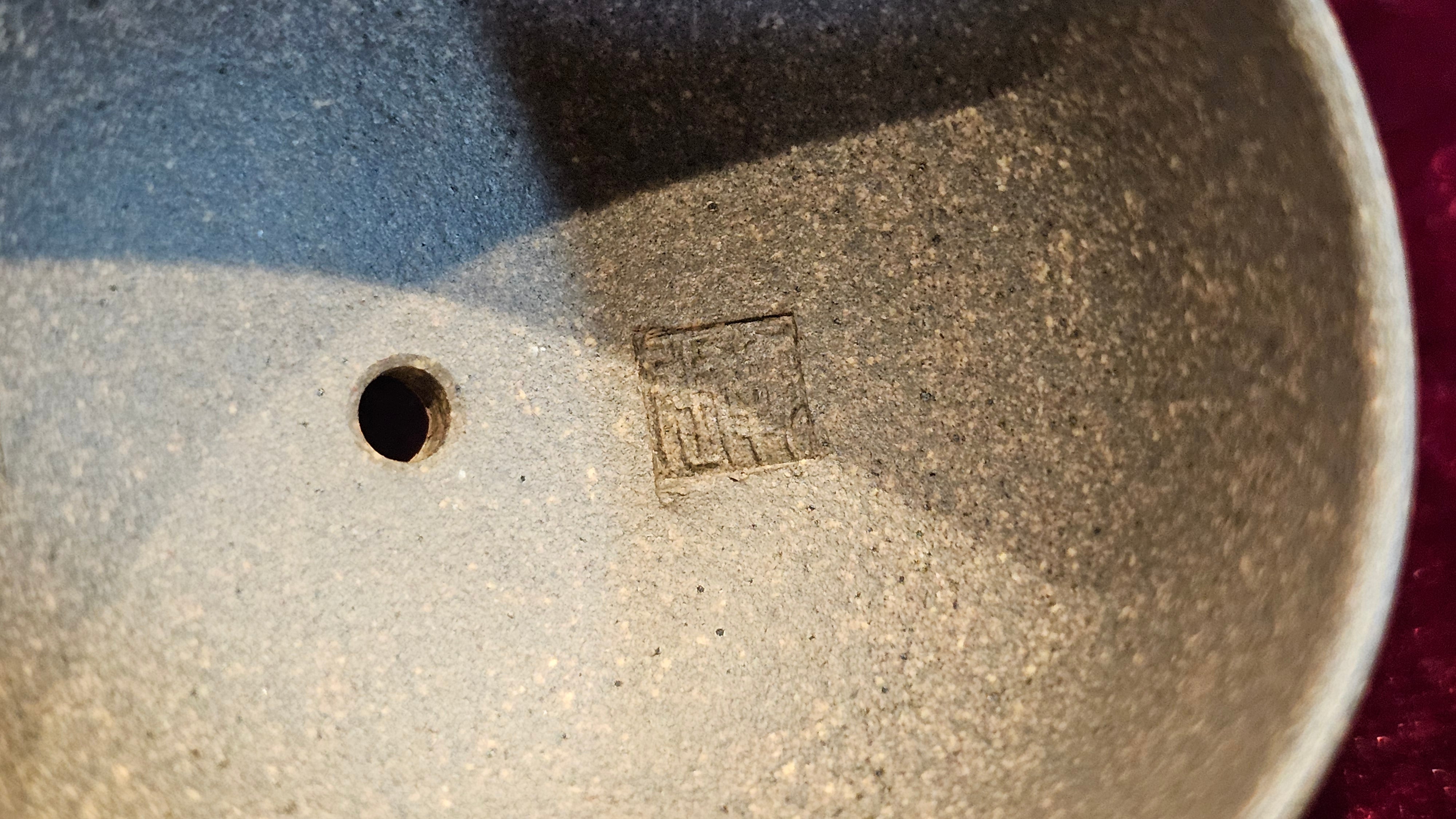 《秦权》"Qin Quan", 155.9ml, by L4 Assoc Master Artist Zhang Ke, Using Our Cao Family's Famous Qing Hui Duan Ni ~ Used and Endorsed by Premier Master Cao An Xiang 紫砂香炉一人曹安祥 ~ Congrats to Kungfu Master Mr J.G.! 1236hrs 31st Oct 2025, New Orleans, LA!