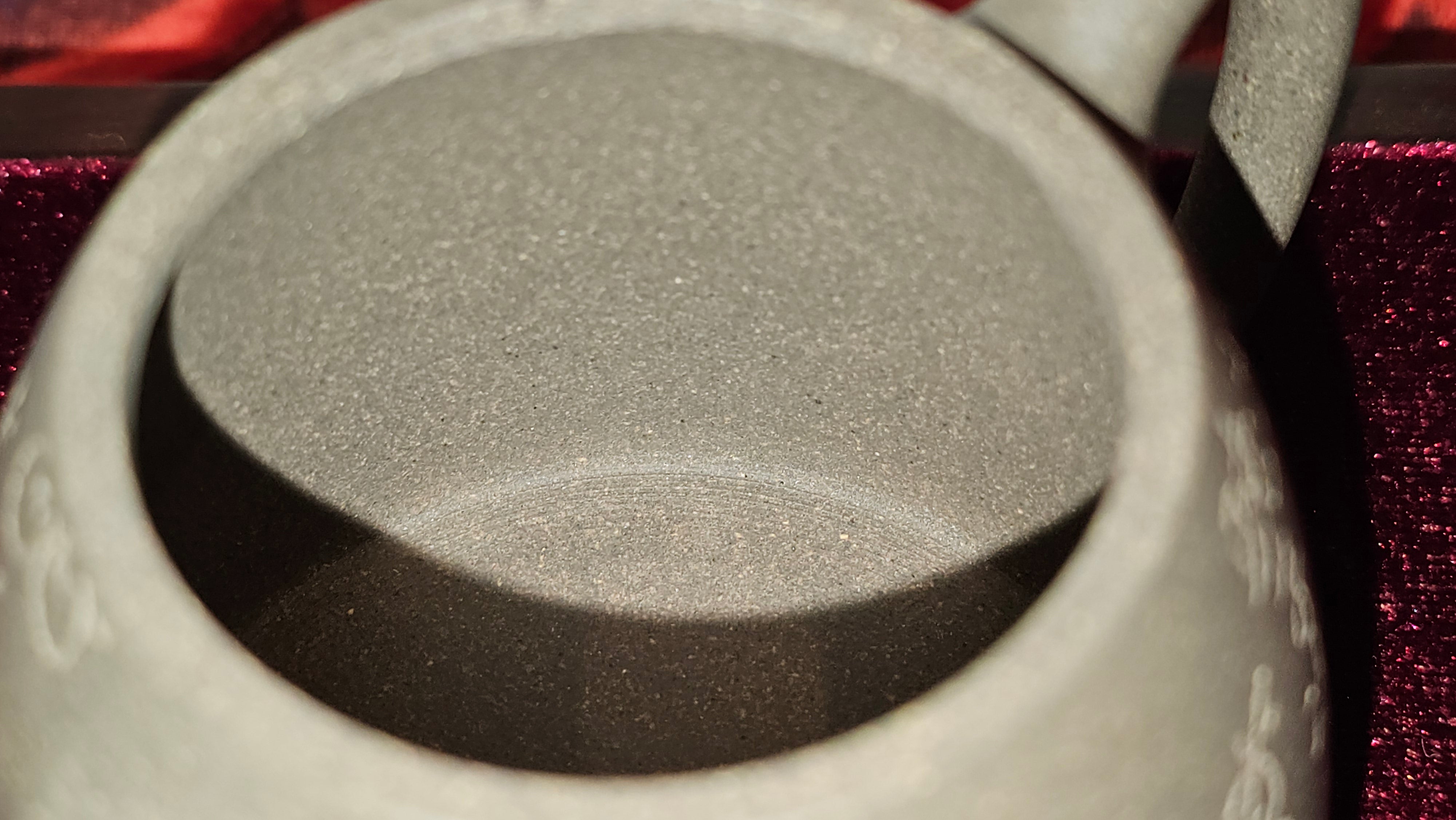 《秦权》"Qin Quan", 155.9ml, by L4 Assoc Master Artist Zhang Ke, Using Our Cao Family's Famous Qing Hui Duan Ni ~ Used and Endorsed by Premier Master Cao An Xiang 紫砂香炉一人曹安祥 ~ Congrats to Kungfu Master Mr J.G.! 1236hrs 31st Oct 2025, New Orleans, LA!