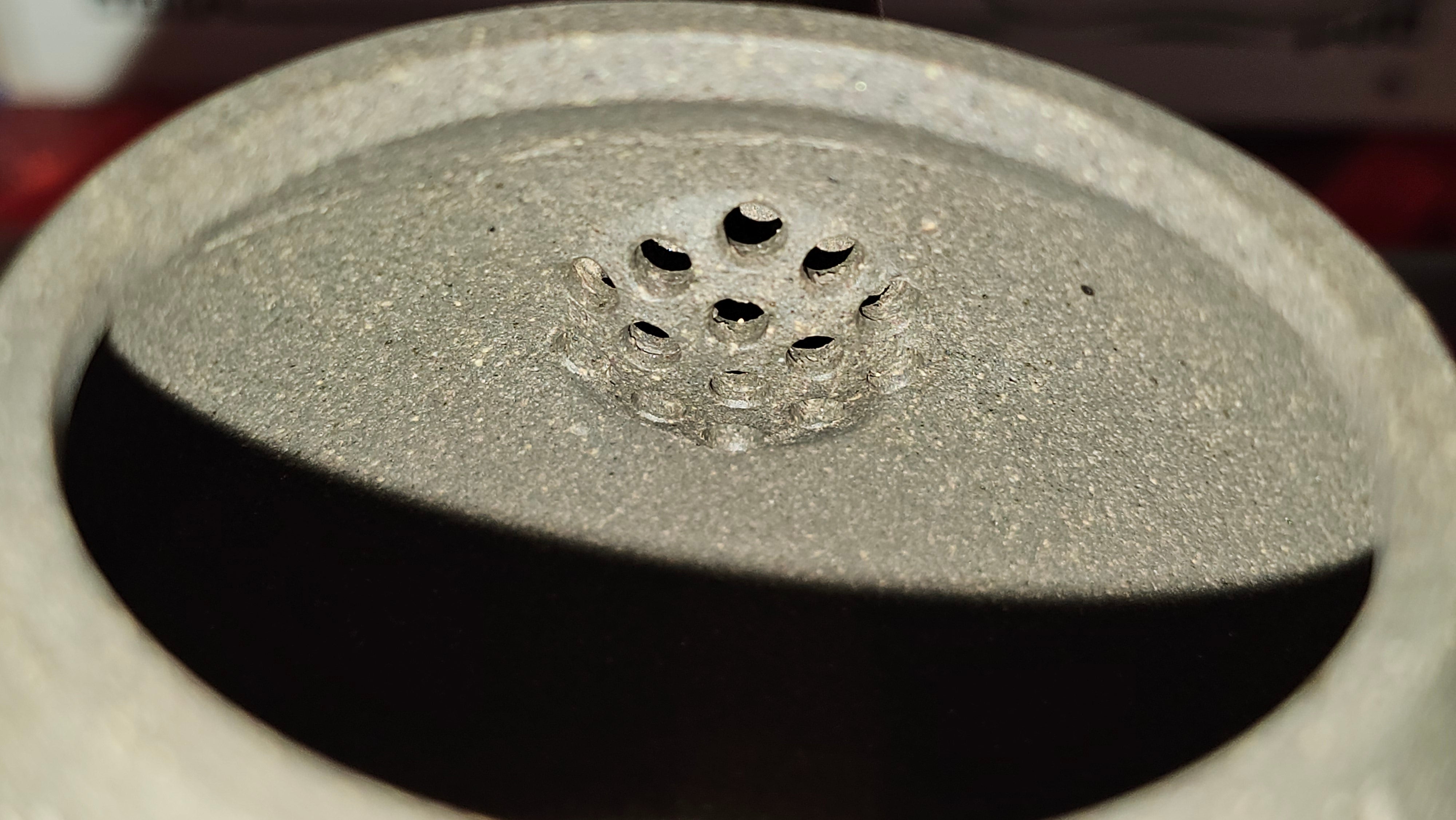 《秦权》"Qin Quan", 155.9ml, by L4 Assoc Master Artist Zhang Ke, Using Our Cao Family's Famous Qing Hui Duan Ni ~ Used and Endorsed by Premier Master Cao An Xiang 紫砂香炉一人曹安祥 ~ Congrats to Kungfu Master Mr J.G.! 1236hrs 31st Oct 2025, New Orleans, LA!