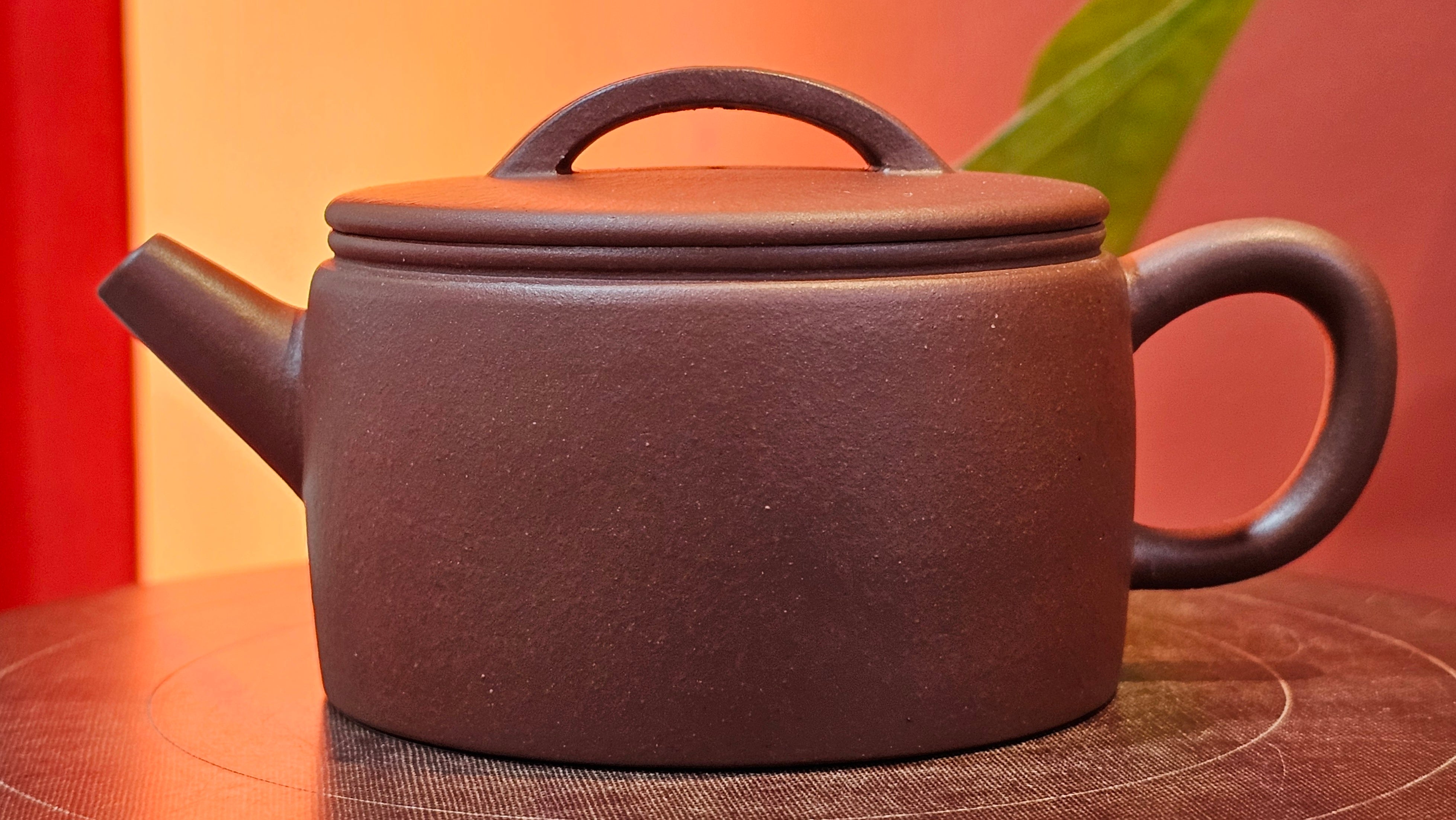 Han Wa 汉瓦, 154.3ml!  Small Volume! Classic Han Wa!  Di Cao Qing Zi Ni 底槽青紫泥, by Craftsman Gu Xiao Ming 顾小明 ~!Congratulations to Mr B.V.! 2307hrs 13th Nov 2025, Savannah! GA!