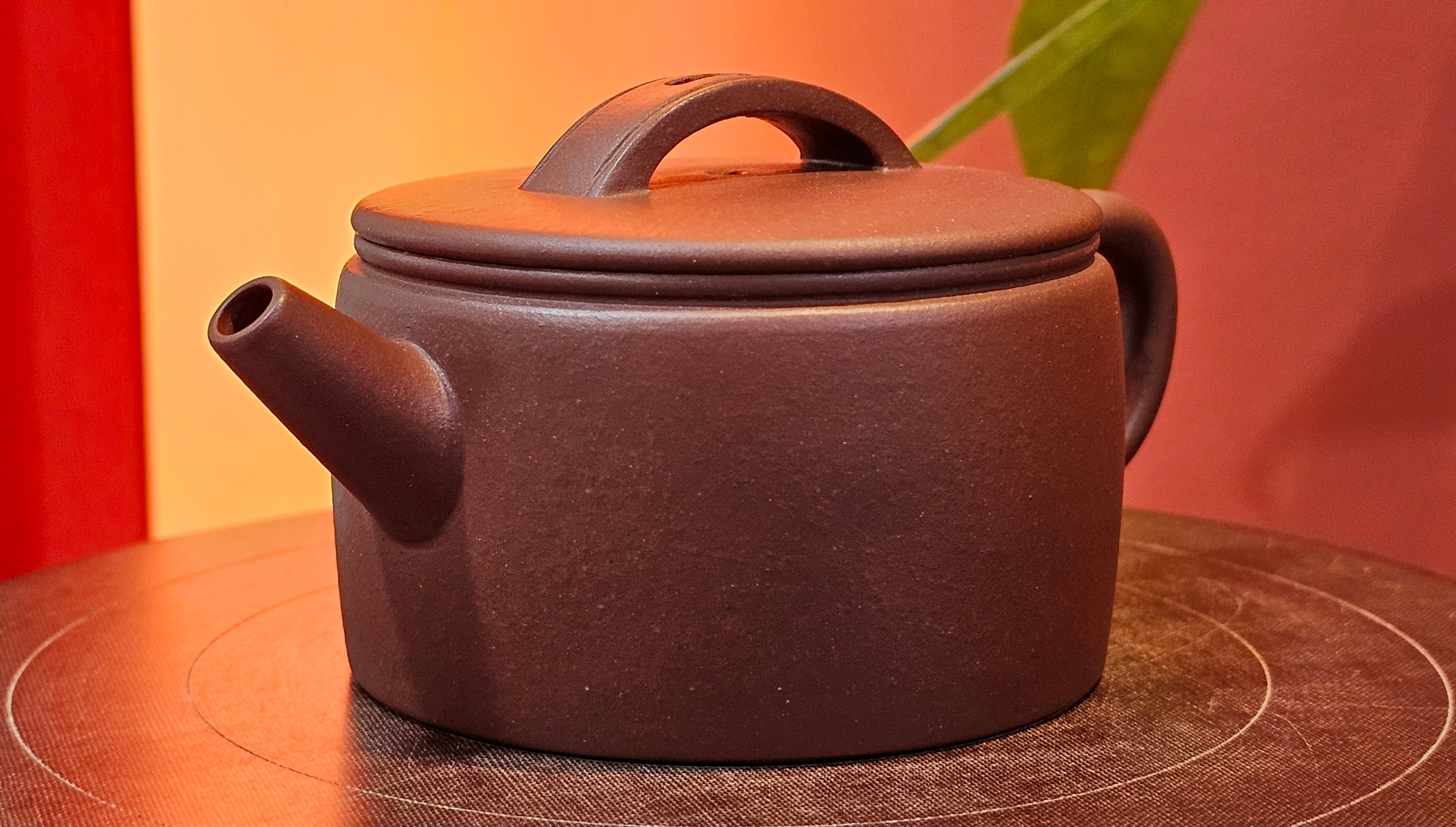 Han Wa 汉瓦, 154.3ml!  Small Volume! Classic Han Wa!  Di Cao Qing Zi Ni 底槽青紫泥, by Craftsman Gu Xiao Ming 顾小明 ~!Congratulations to Mr B.V.! 2307hrs 13th Nov 2025, Savannah! GA!