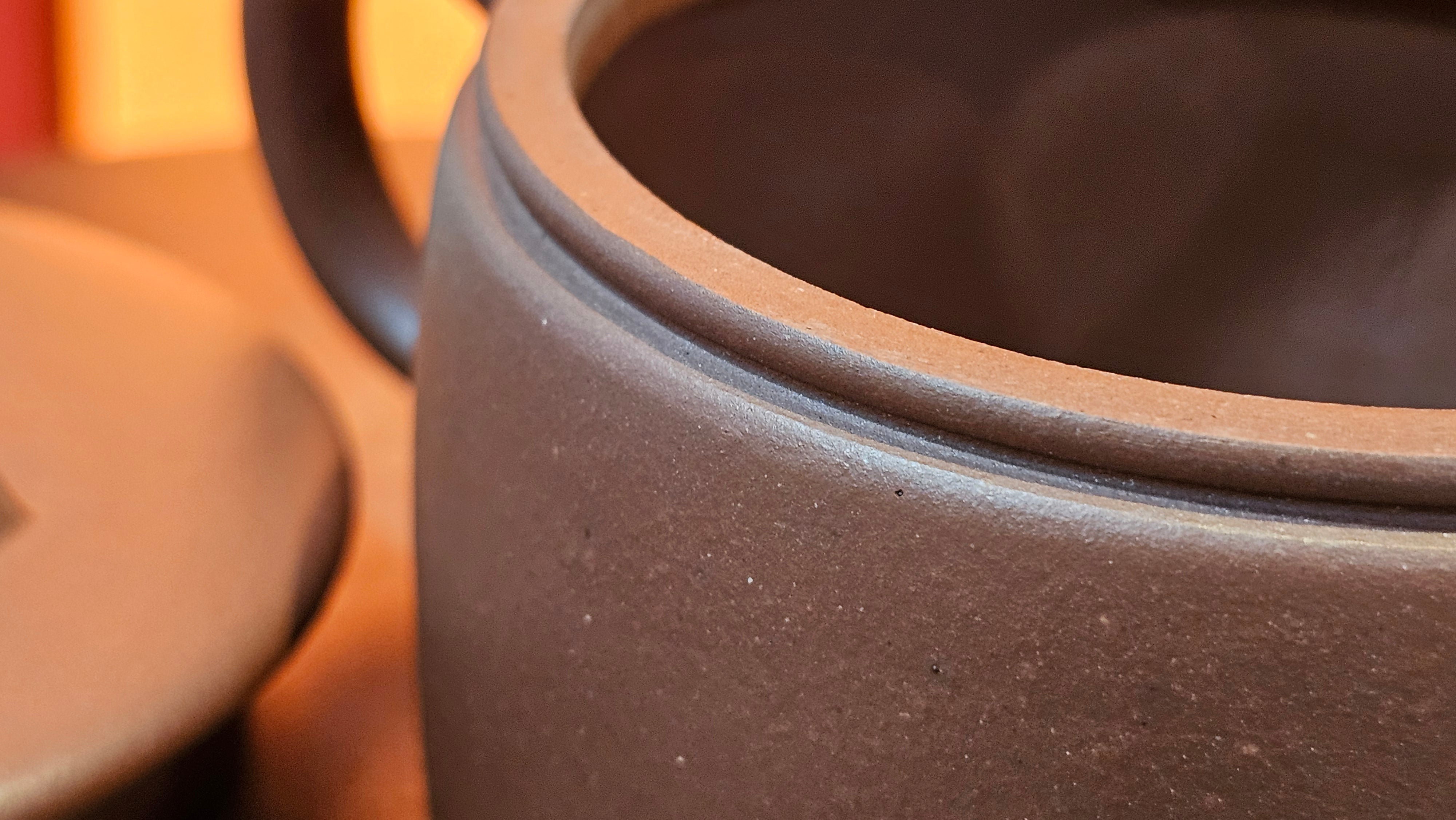 Han Wa 汉瓦, 154.3ml!  Small Volume! Classic Han Wa!  Di Cao Qing Zi Ni 底槽青紫泥, by Craftsman Gu Xiao Ming 顾小明 ~!Congratulations to Mr B.V.! 2307hrs 13th Nov 2025, Savannah! GA!