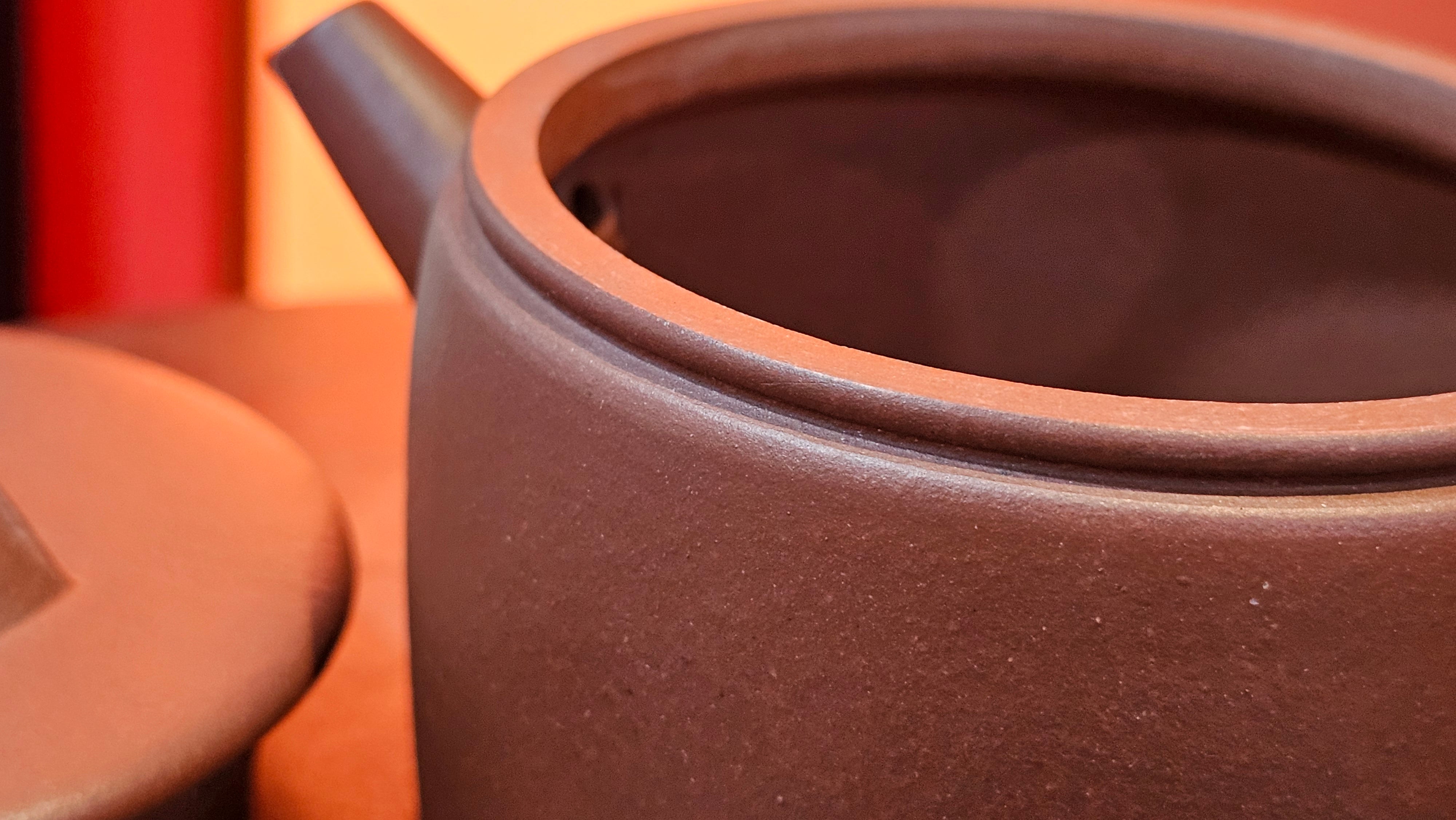 Han Wa 汉瓦, 154.3ml!  Small Volume! Classic Han Wa!  Di Cao Qing Zi Ni 底槽青紫泥, by Craftsman Gu Xiao Ming 顾小明 ~!Congratulations to Mr B.V.! 2307hrs 13th Nov 2025, Savannah! GA!