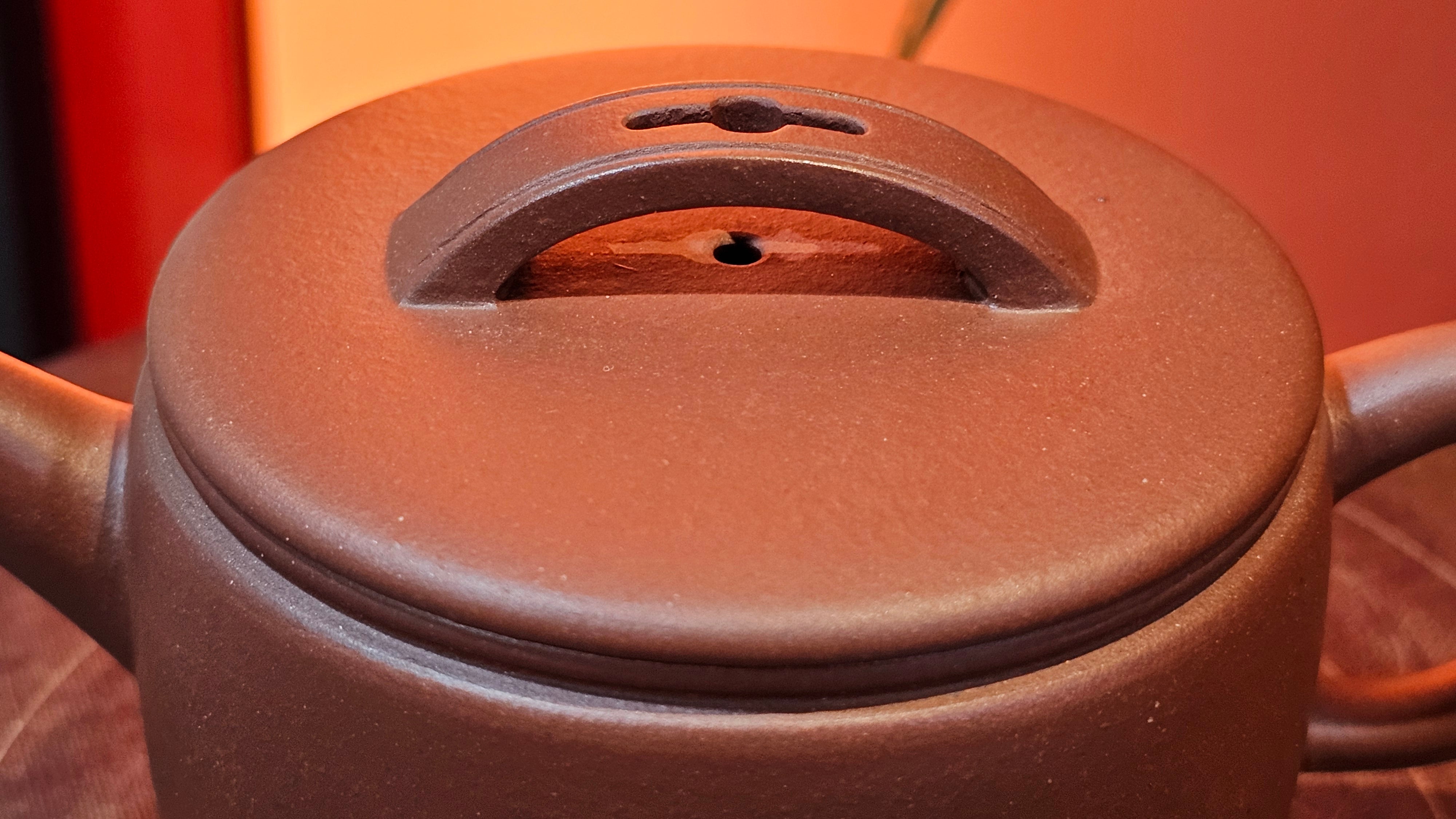 Han Wa 汉瓦, 154.3ml!  Small Volume! Classic Han Wa!  Di Cao Qing Zi Ni 底槽青紫泥, by Craftsman Gu Xiao Ming 顾小明 ~!Congratulations to Mr B.V.! 2307hrs 13th Nov 2025, Savannah! GA!