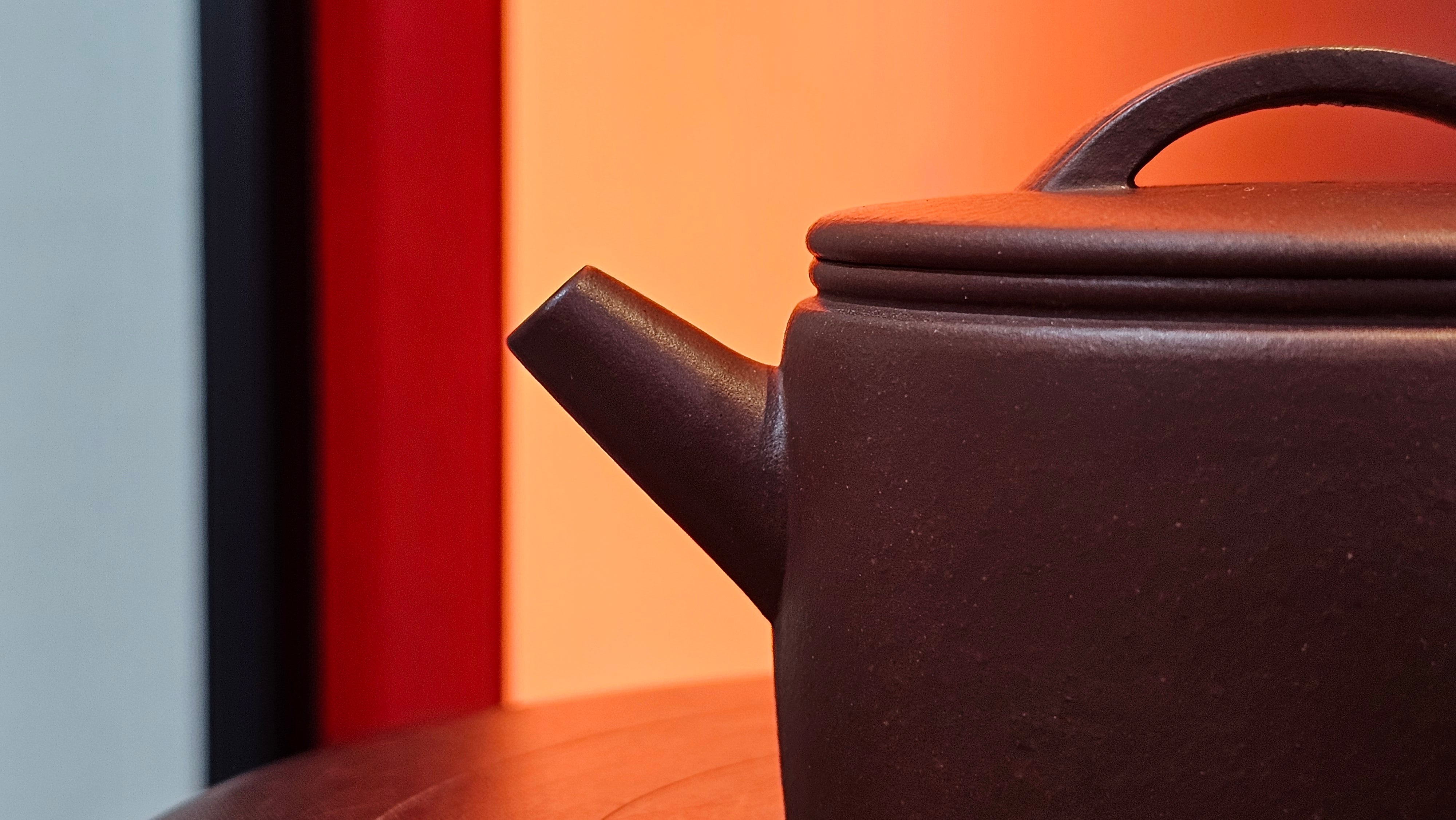 Han Wa 汉瓦, 154.3ml!  Small Volume! Classic Han Wa!  Di Cao Qing Zi Ni 底槽青紫泥, by Craftsman Gu Xiao Ming 顾小明 ~!Congratulations to Mr B.V.! 2307hrs 13th Nov 2025, Savannah! GA!