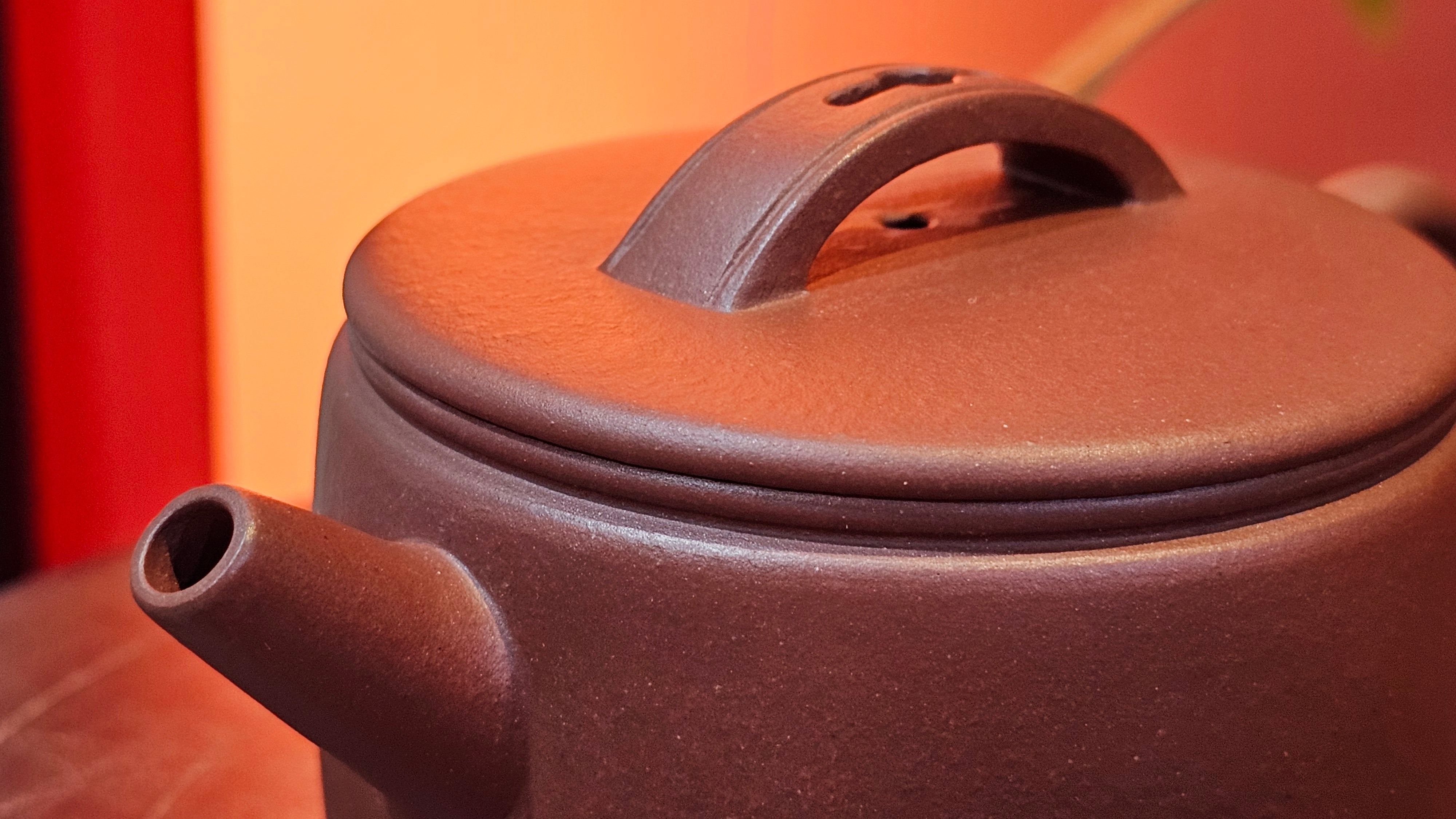 Han Wa 汉瓦, 154.3ml!  Small Volume! Classic Han Wa!  Di Cao Qing Zi Ni 底槽青紫泥, by Craftsman Gu Xiao Ming 顾小明 ~!Congratulations to Mr B.V.! 2307hrs 13th Nov 2025, Savannah! GA!