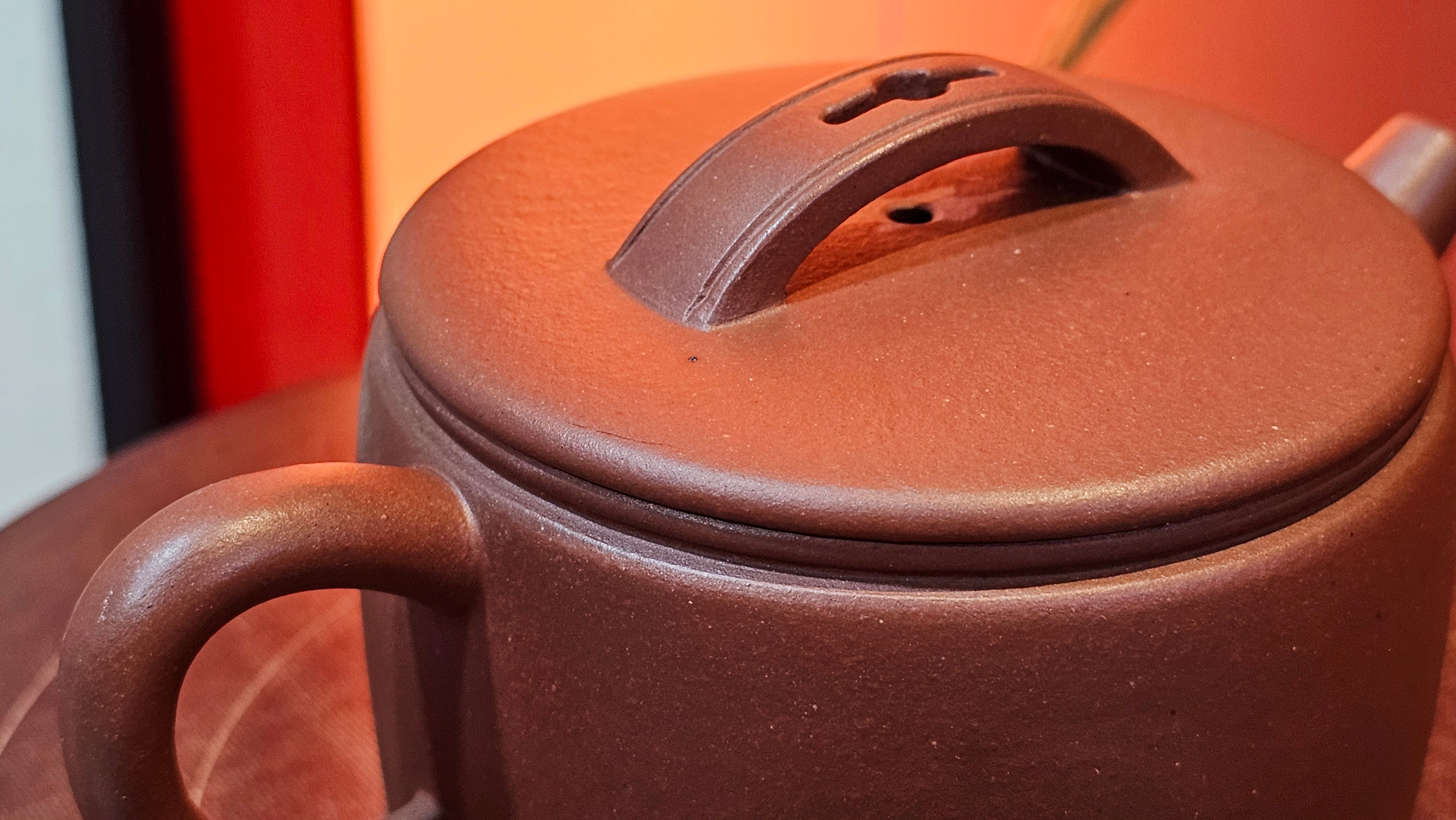 Han Wa 汉瓦, 154.3ml!  Small Volume! Classic Han Wa!  Di Cao Qing Zi Ni 底槽青紫泥, by Craftsman Gu Xiao Ming 顾小明 ~!Congratulations to Mr B.V.! 2307hrs 13th Nov 2025, Savannah! GA!