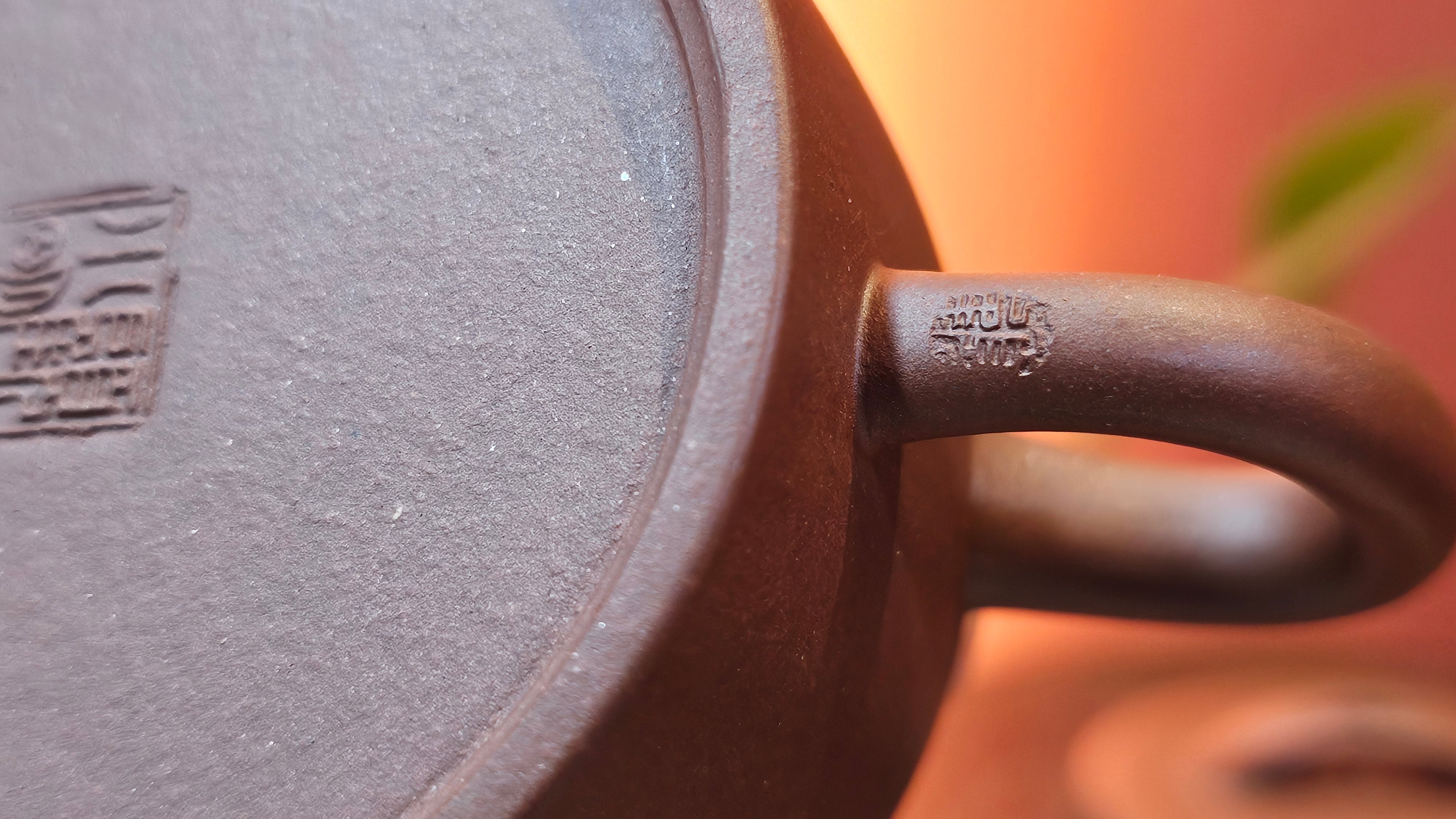 Han Wa 汉瓦, 154.3ml!  Small Volume! Classic Han Wa!  Di Cao Qing Zi Ni 底槽青紫泥, by Craftsman Gu Xiao Ming 顾小明 ~!Congratulations to Mr B.V.! 2307hrs 13th Nov 2025, Savannah! GA!