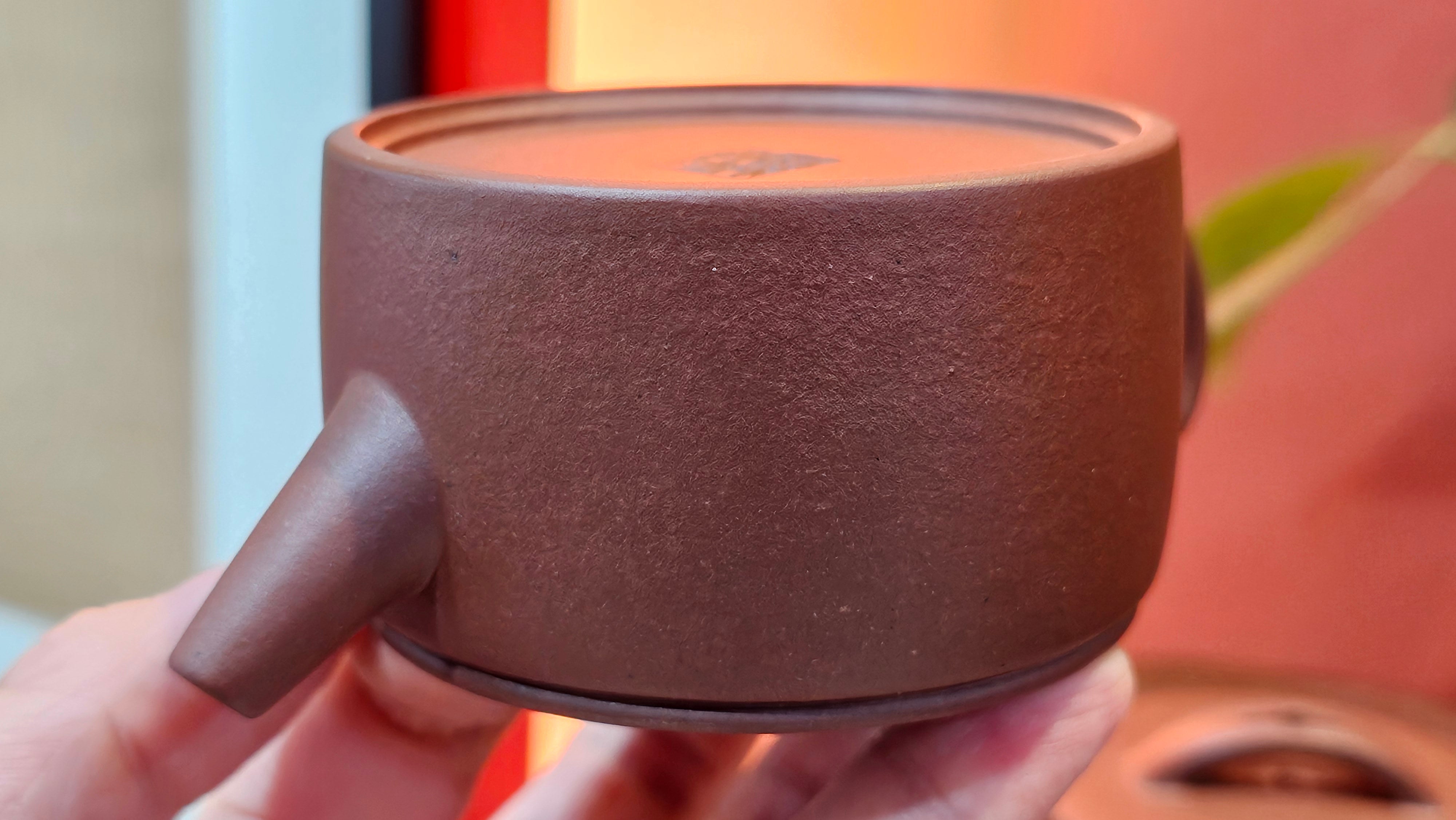 Han Wa 汉瓦, 154.3ml!  Small Volume! Classic Han Wa!  Di Cao Qing Zi Ni 底槽青紫泥, by Craftsman Gu Xiao Ming 顾小明 ~!Congratulations to Mr B.V.! 2307hrs 13th Nov 2025, Savannah! GA!