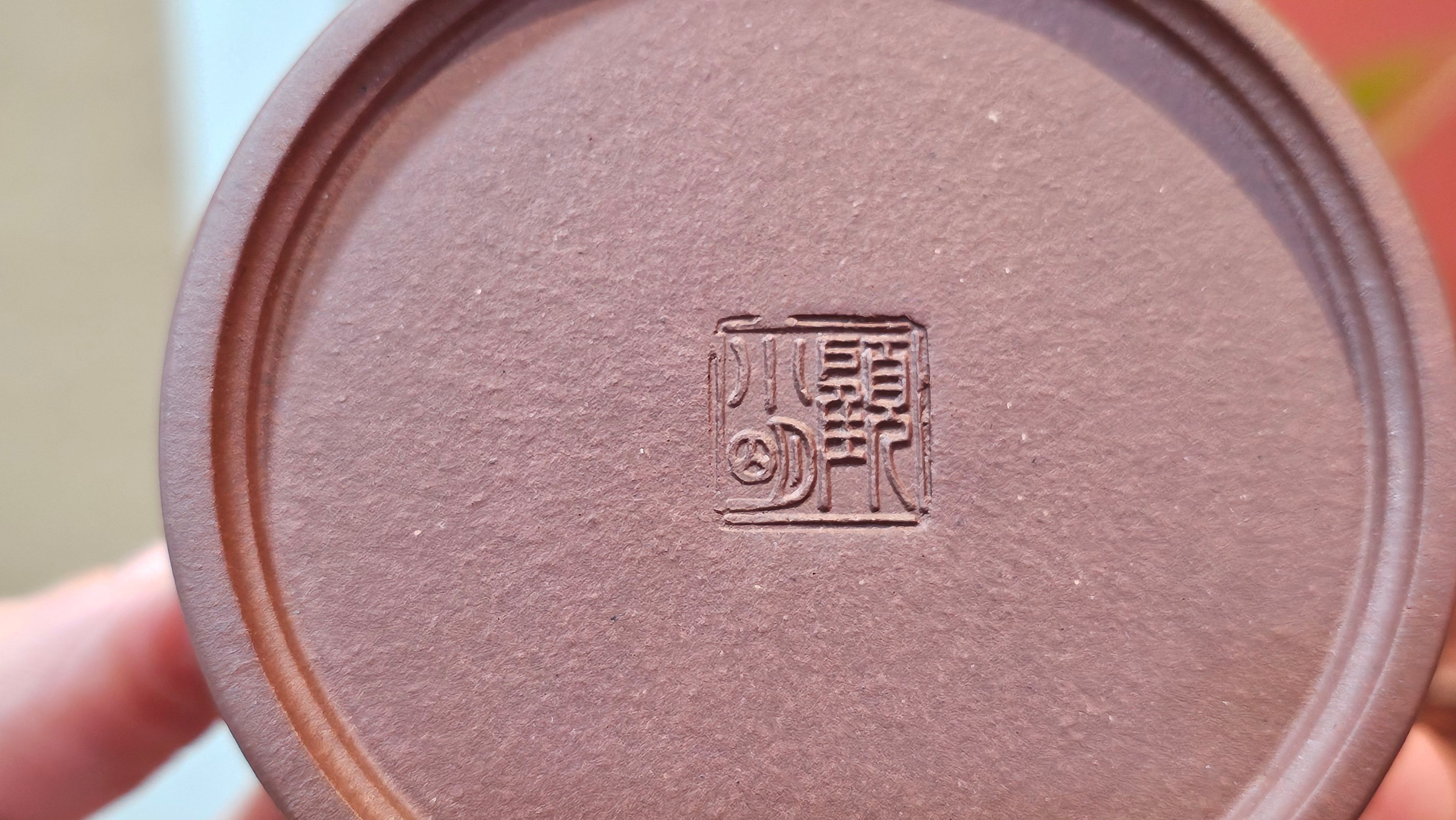 Han Wa 汉瓦, 154.3ml!  Small Volume! Classic Han Wa!  Di Cao Qing Zi Ni 底槽青紫泥, by Craftsman Gu Xiao Ming 顾小明 ~!Congratulations to Mr B.V.! 2307hrs 13th Nov 2025, Savannah! GA!