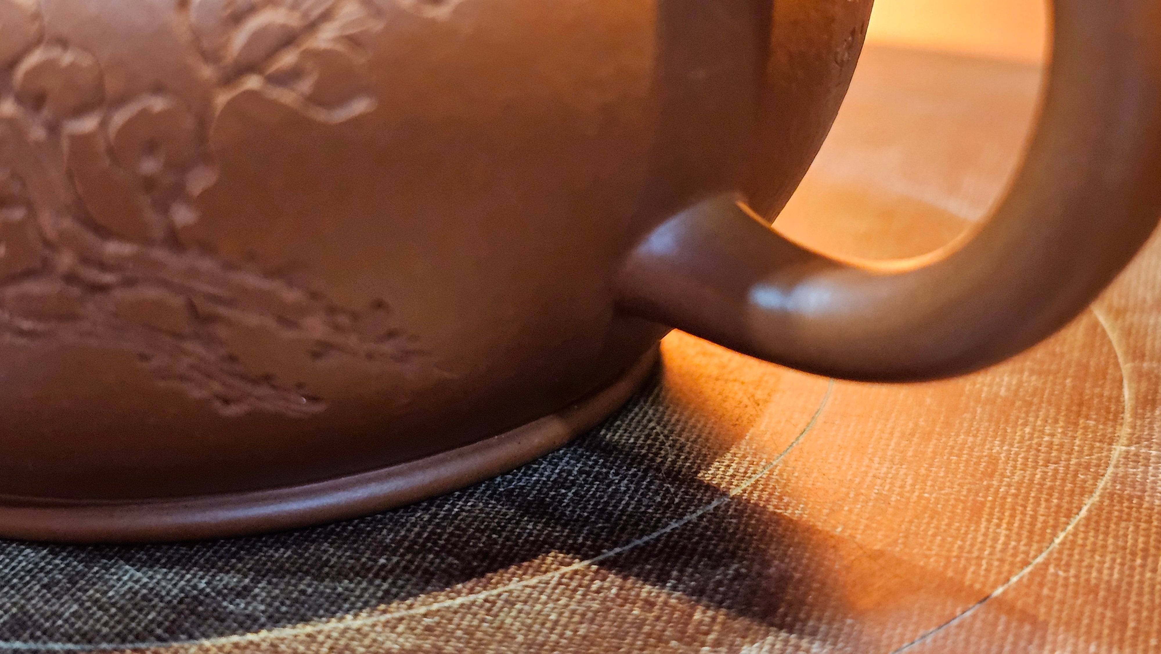 Shui Ping 水平, 150.5ml, Xiao Mei Yao Zhu Ni 小煤窑朱泥, by our Craftsman Chen Yue Fei 陈跃飞, Plum Blossoms Engraving by Craftsman Yi De Shu 一德书 ~!Congratulations to Mr A.C.! 1000hrs 7th Nov 2025, Seattle! WA!