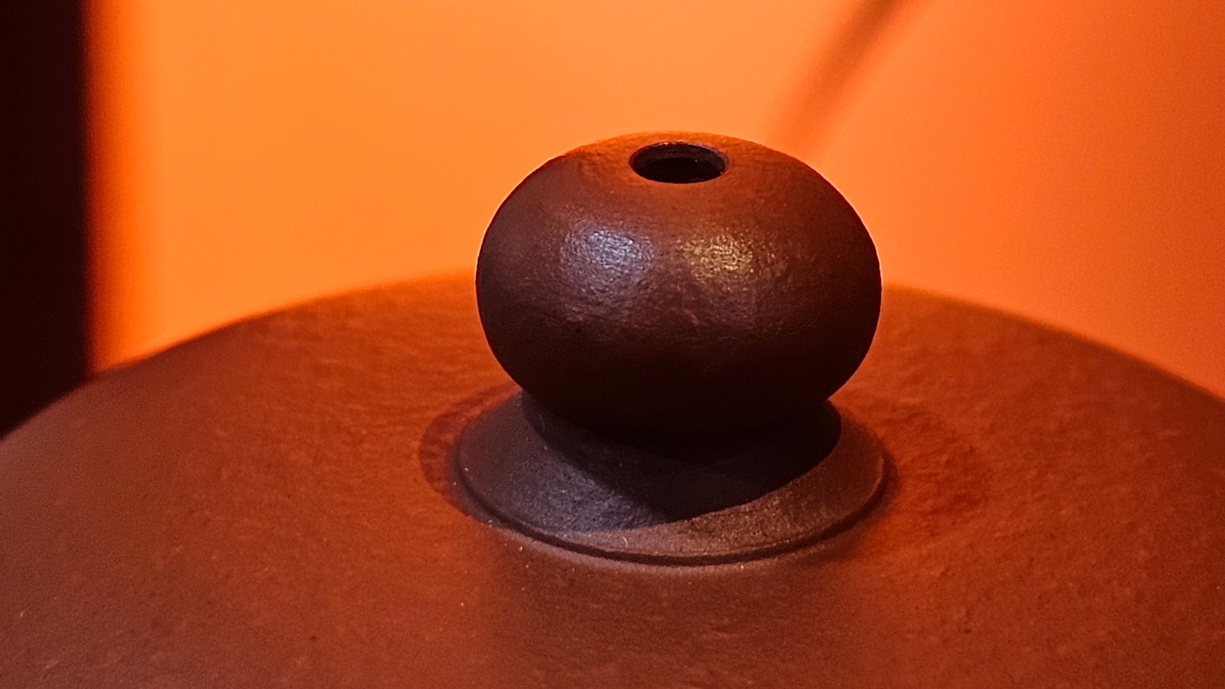 Shui Ping 水平, 150.5ml, Xiao Mei Yao Zhu Ni 小煤窑朱泥, by our Craftsman Chen Yue Fei 陈跃飞, Plum Blossoms Engraving by Craftsman Yi De Shu 一德书 ~!Congratulations to Mr A.C.! 1000hrs 7th Nov 2025, Seattle! WA!