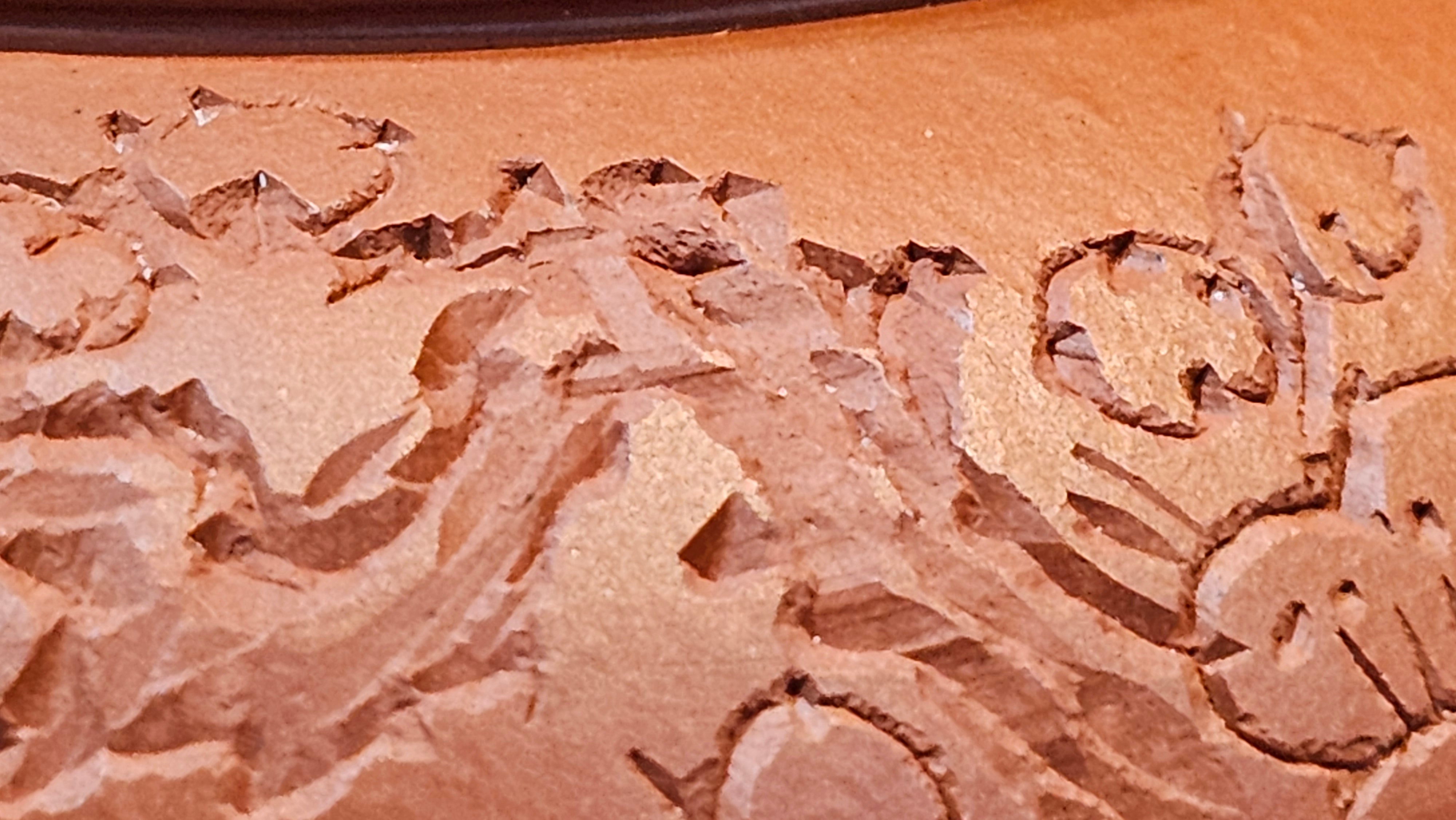 Shui Ping 水平, 150.5ml, Xiao Mei Yao Zhu Ni 小煤窑朱泥, by our Craftsman Chen Yue Fei 陈跃飞, Plum Blossoms Engraving by Craftsman Yi De Shu 一德书 ~!Congratulations to Mr A.C.! 1000hrs 7th Nov 2025, Seattle! WA!