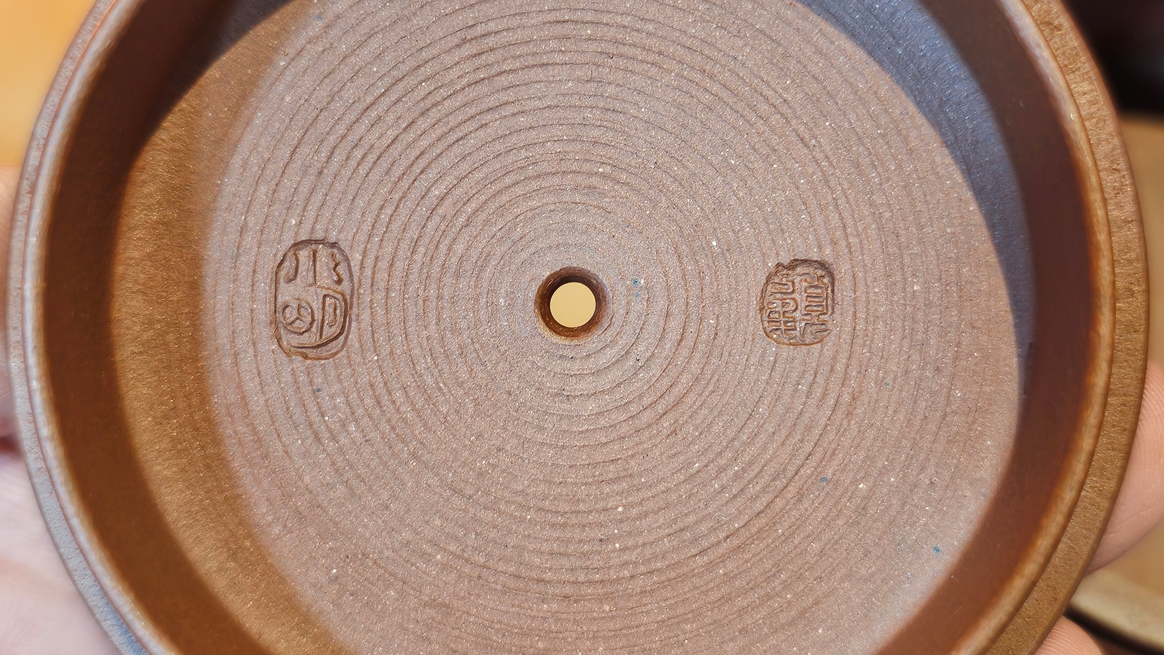 Han Wa 汉瓦, 154.3ml!  Small Volume! Classic Han Wa!  Di Cao Qing Zi Ni 底槽青紫泥, by Craftsman Gu Xiao Ming 顾小明 ~!Congratulations to Mr B.V.! 2307hrs 13th Nov 2025, Savannah! GA!