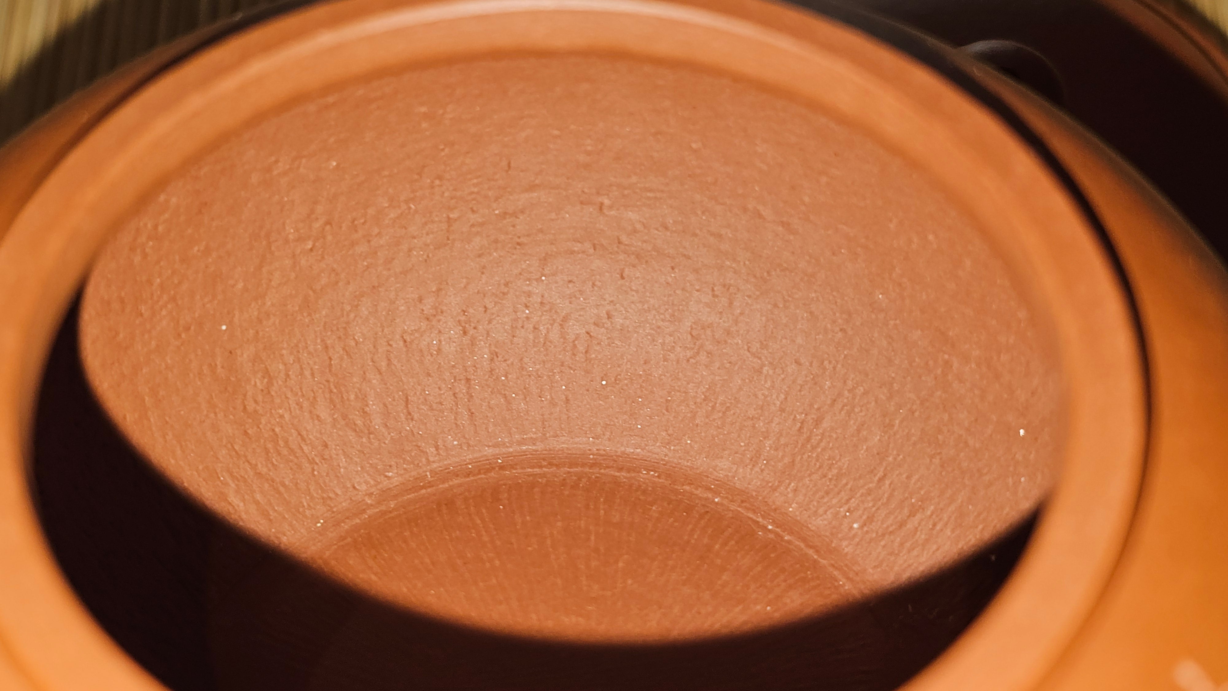 Shui Ping 水平, 150.5ml, Xiao Mei Yao Zhu Ni 小煤窑朱泥, by our Craftsman Chen Yue Fei 陈跃飞, Plum Blossoms Engraving by Craftsman Yi De Shu 一德书 ~!Congratulations to Mr A.C.! 1000hrs 7th Nov 2025, Seattle! WA!