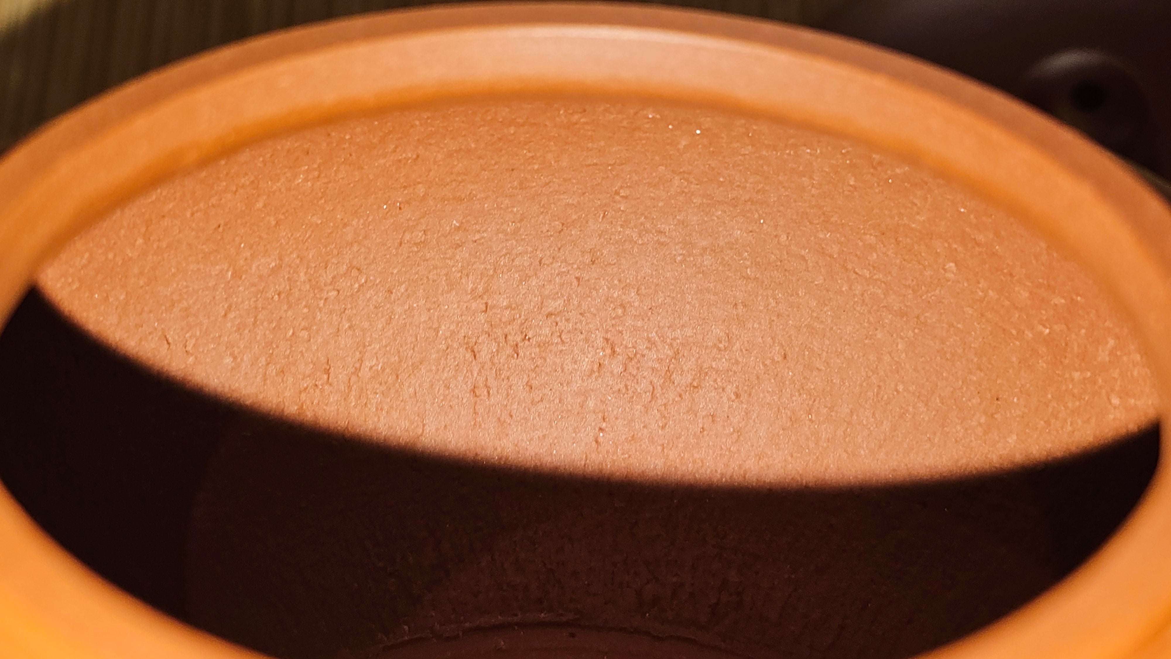 Shui Ping 水平, 150.5ml, Xiao Mei Yao Zhu Ni 小煤窑朱泥, by our Craftsman Chen Yue Fei 陈跃飞, Plum Blossoms Engraving by Craftsman Yi De Shu 一德书 ~!Congratulations to Mr A.C.! 1000hrs 7th Nov 2025, Seattle! WA!