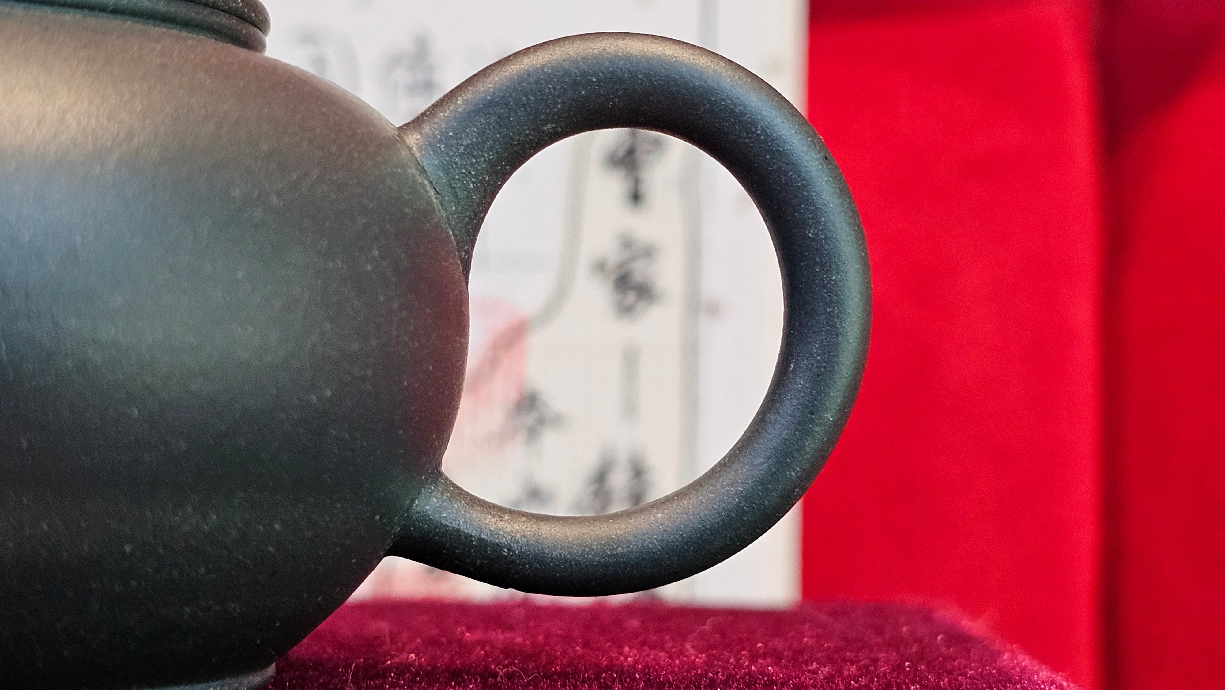 《薄胎水平》"Thin-Walled Construct ~ Shui Ping", 98.5ml!, by L4 Assoc Master Artist Zhang Ke, Using Our Cao Family's Cherished Min Guo Lü Ni, Endorsed by Premier Master Cao An Xiang. 4th Frame: FLOATING illustration VIDEO!~Congrats to Mr W.W.!