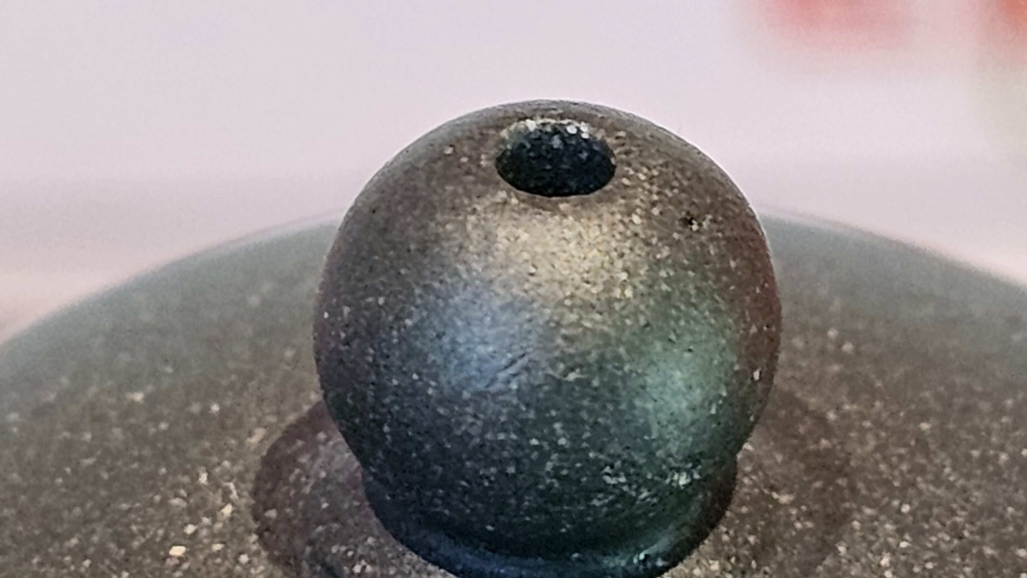 《薄胎水平》"Thin-Walled Construct ~ Shui Ping", 98.5ml!, by L4 Assoc Master Artist Zhang Ke, Using Our Cao Family's Cherished Min Guo Lü Ni, Endorsed by Premier Master Cao An Xiang. 4th Frame: FLOATING illustration VIDEO!~Congrats to Mr W.W.!