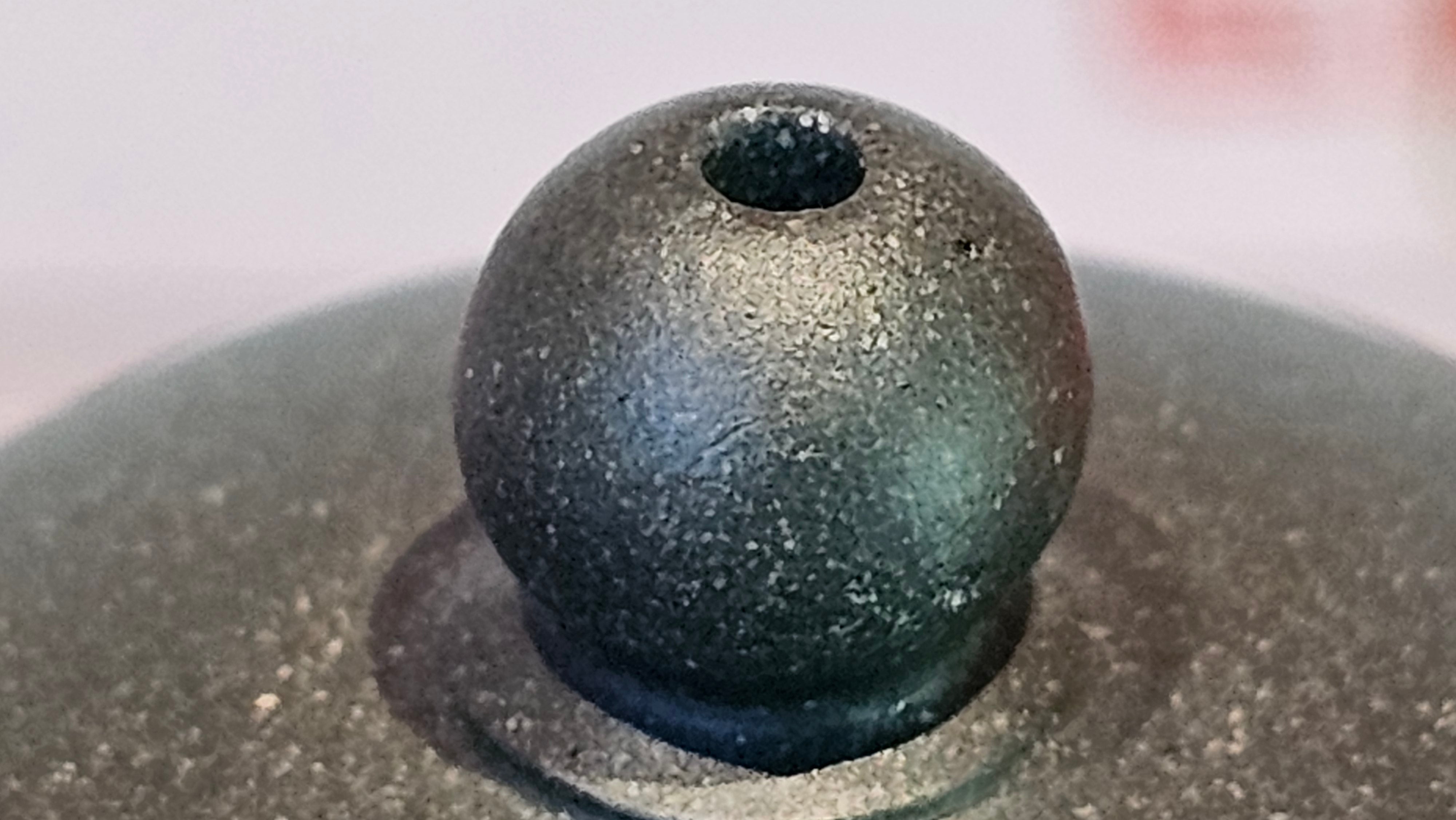 《薄胎水平》"Thin-Walled Construct ~ Shui Ping", 98.5ml!, by L4 Assoc Master Artist Zhang Ke, Using Our Cao Family's Cherished Min Guo Lü Ni, Endorsed by Premier Master Cao An Xiang. 4th Frame: FLOATING illustration VIDEO!~Congrats to Mr W.W.!