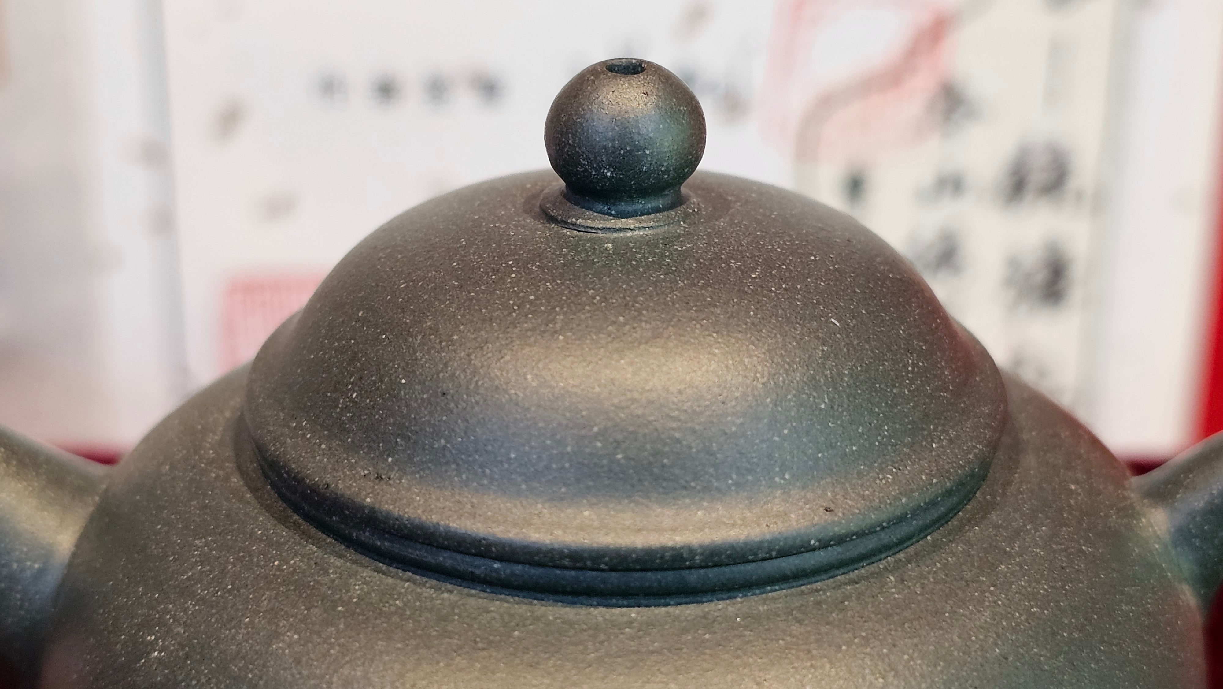 《薄胎水平》"Thin-Walled Construct ~ Shui Ping", 98.5ml!, by L4 Assoc Master Artist Zhang Ke, Using Our Cao Family's Cherished Min Guo Lü Ni, Endorsed by Premier Master Cao An Xiang. 4th Frame: FLOATING illustration VIDEO!~Congrats to Mr W.W.!