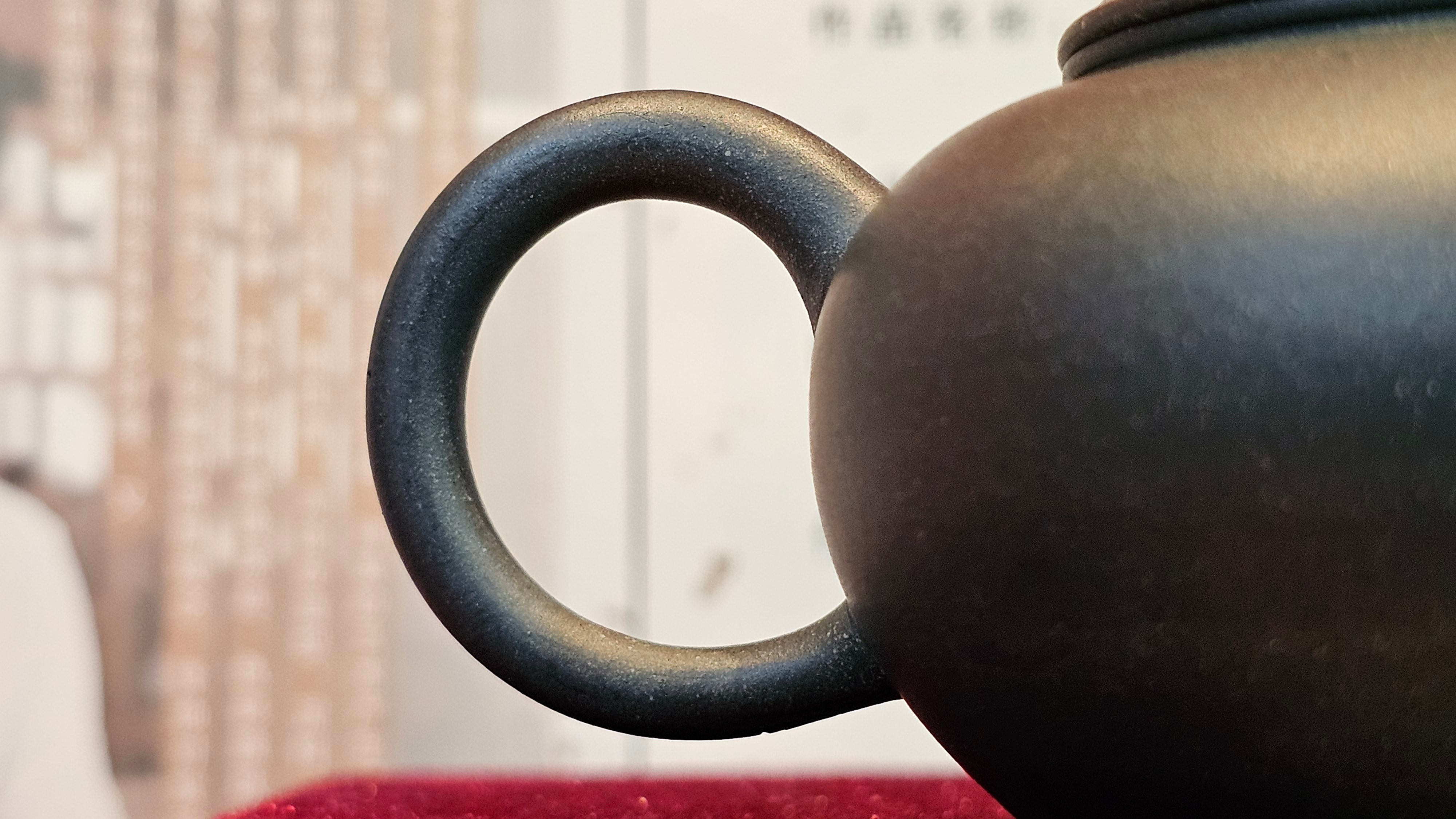 《薄胎水平》"Thin-Walled Construct ~ Shui Ping", 98.5ml!, by L4 Assoc Master Artist Zhang Ke, Using Our Cao Family's Cherished Min Guo Lü Ni, Endorsed by Premier Master Cao An Xiang. 4th Frame: FLOATING illustration VIDEO!~Congrats to Mr W.W.!