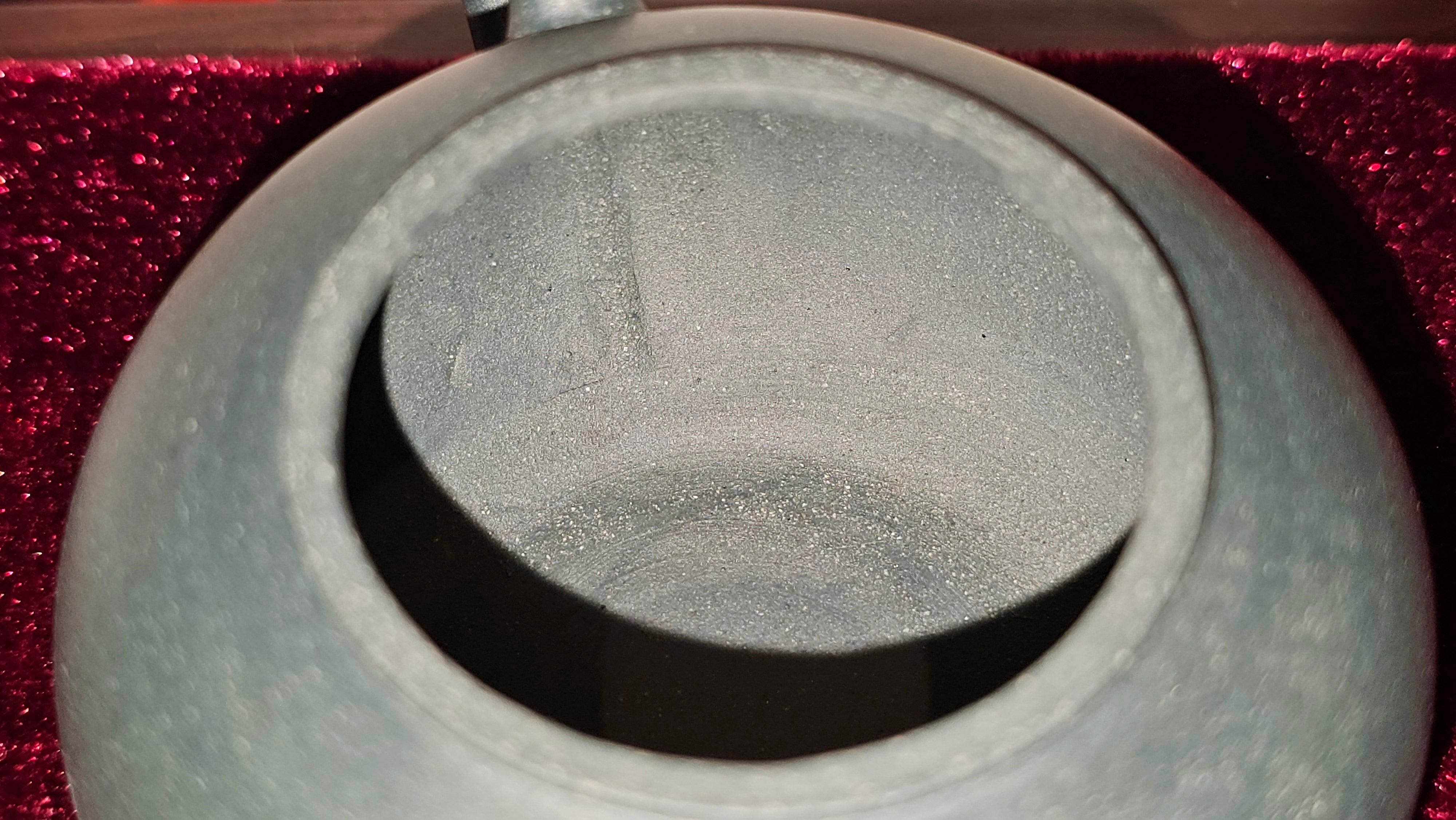 《薄胎水平》"Thin-Walled Construct ~ Shui Ping", 98.5ml!, by L4 Assoc Master Artist Zhang Ke, Using Our Cao Family's Cherished Min Guo Lü Ni, Endorsed by Premier Master Cao An Xiang. 4th Frame: FLOATING illustration VIDEO!~Congrats to Mr W.W.!