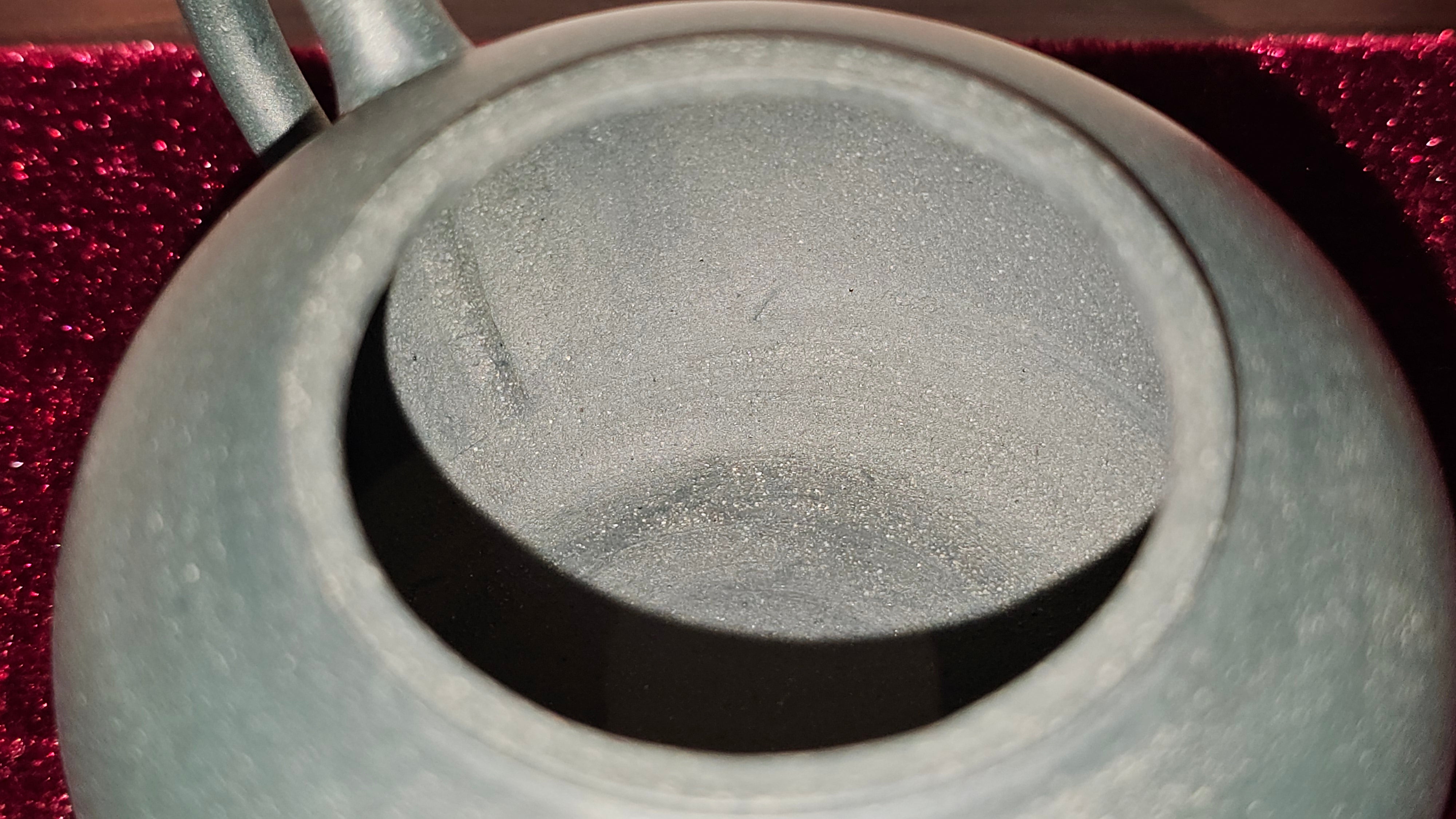 《薄胎水平》"Thin-Walled Construct ~ Shui Ping", 98.5ml!, by L4 Assoc Master Artist Zhang Ke, Using Our Cao Family's Cherished Min Guo Lü Ni, Endorsed by Premier Master Cao An Xiang. 4th Frame: FLOATING illustration VIDEO!~Congrats to Mr W.W.!