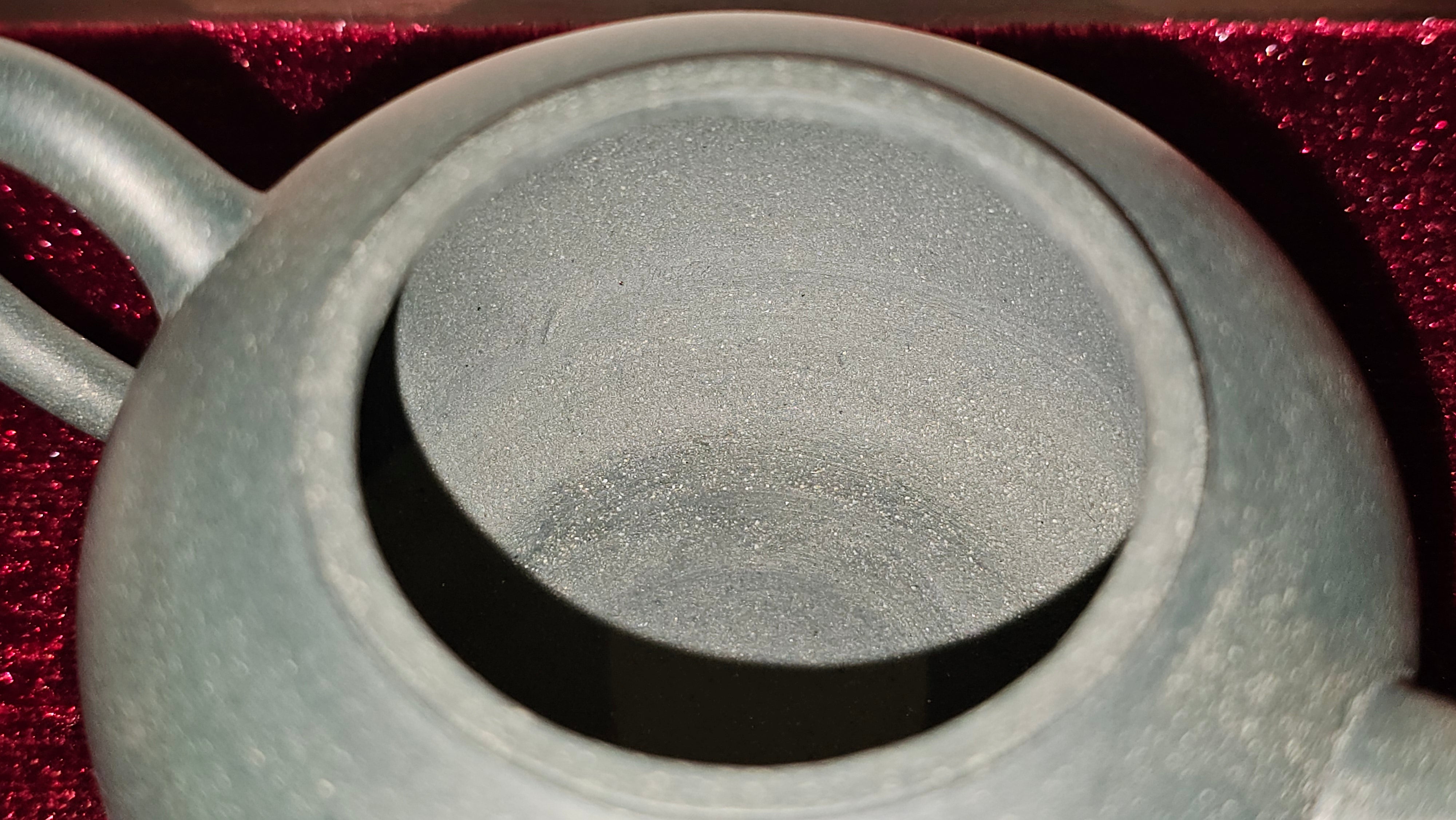 《薄胎水平》"Thin-Walled Construct ~ Shui Ping", 98.5ml!, by L4 Assoc Master Artist Zhang Ke, Using Our Cao Family's Cherished Min Guo Lü Ni, Endorsed by Premier Master Cao An Xiang. 4th Frame: FLOATING illustration VIDEO!~Congrats to Mr W.W.!