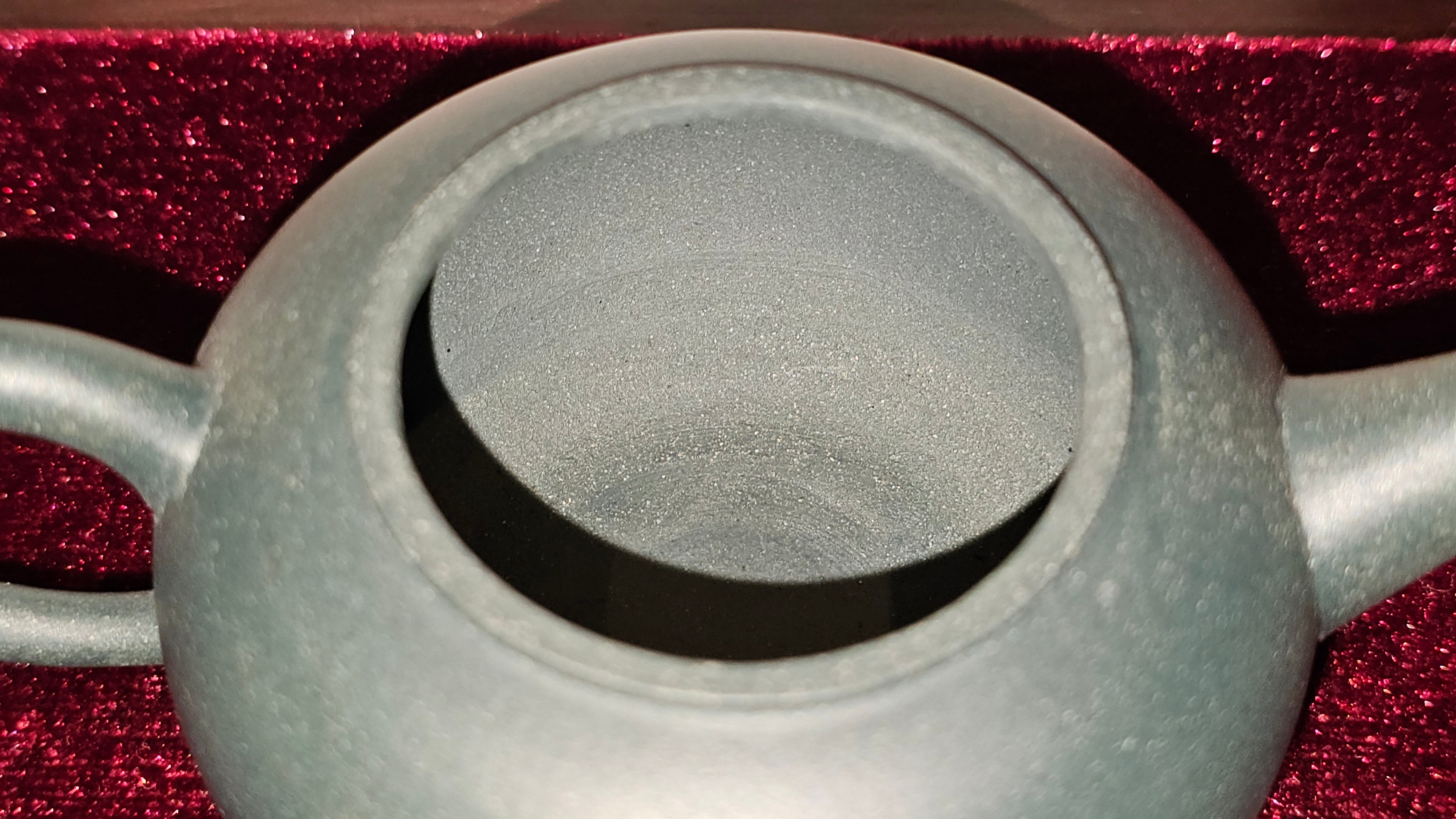 《薄胎水平》"Thin-Walled Construct ~ Shui Ping", 98.5ml!, by L4 Assoc Master Artist Zhang Ke, Using Our Cao Family's Cherished Min Guo Lü Ni, Endorsed by Premier Master Cao An Xiang. 4th Frame: FLOATING illustration VIDEO!~Congrats to Mr W.W.!