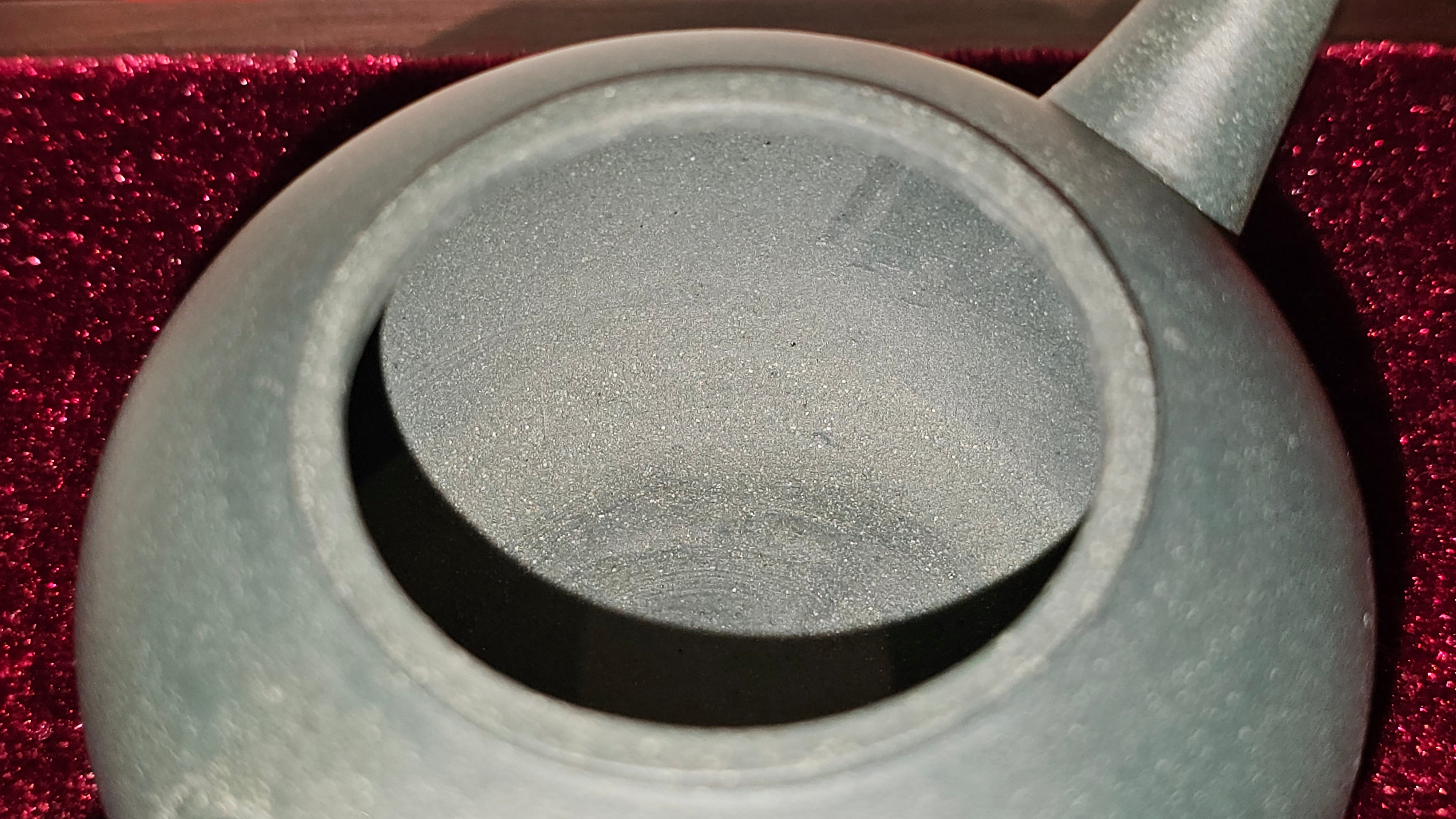 《薄胎水平》"Thin-Walled Construct ~ Shui Ping", 98.5ml!, by L4 Assoc Master Artist Zhang Ke, Using Our Cao Family's Cherished Min Guo Lü Ni, Endorsed by Premier Master Cao An Xiang. 4th Frame: FLOATING illustration VIDEO!~Congrats to Mr W.W.!