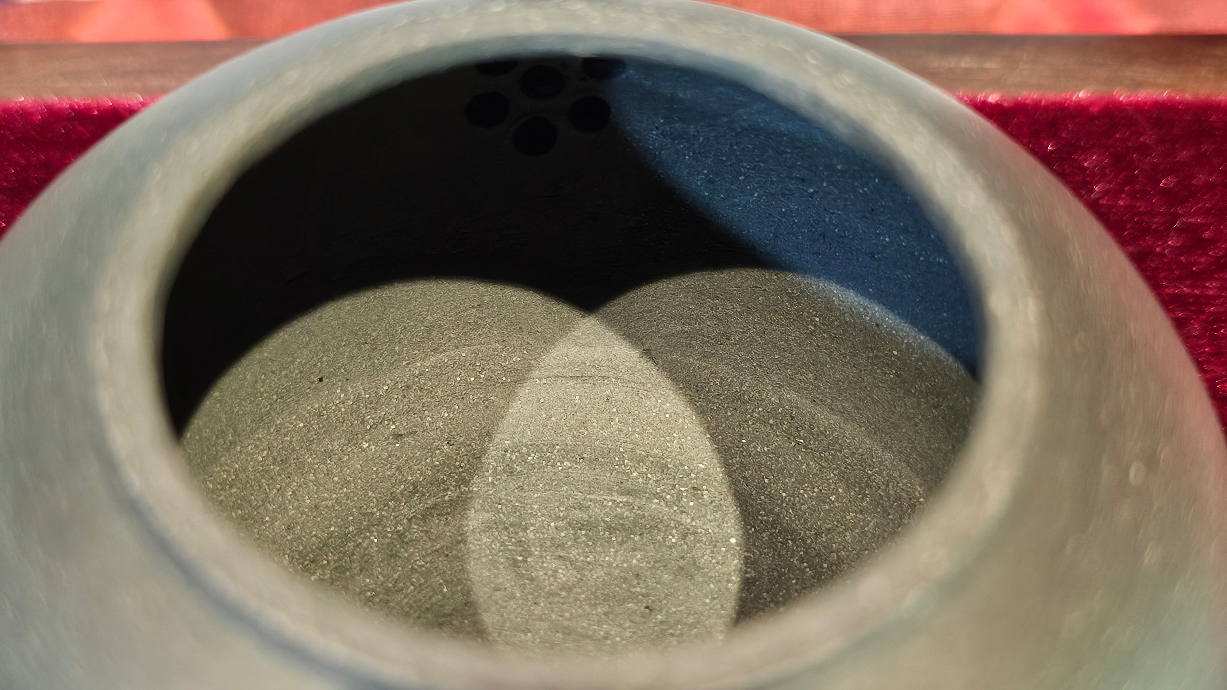 《薄胎水平》"Thin-Walled Construct ~ Shui Ping", 98.5ml!, by L4 Assoc Master Artist Zhang Ke, Using Our Cao Family's Cherished Min Guo Lü Ni, Endorsed by Premier Master Cao An Xiang. 4th Frame: FLOATING illustration VIDEO!~Congrats to Mr W.W.!