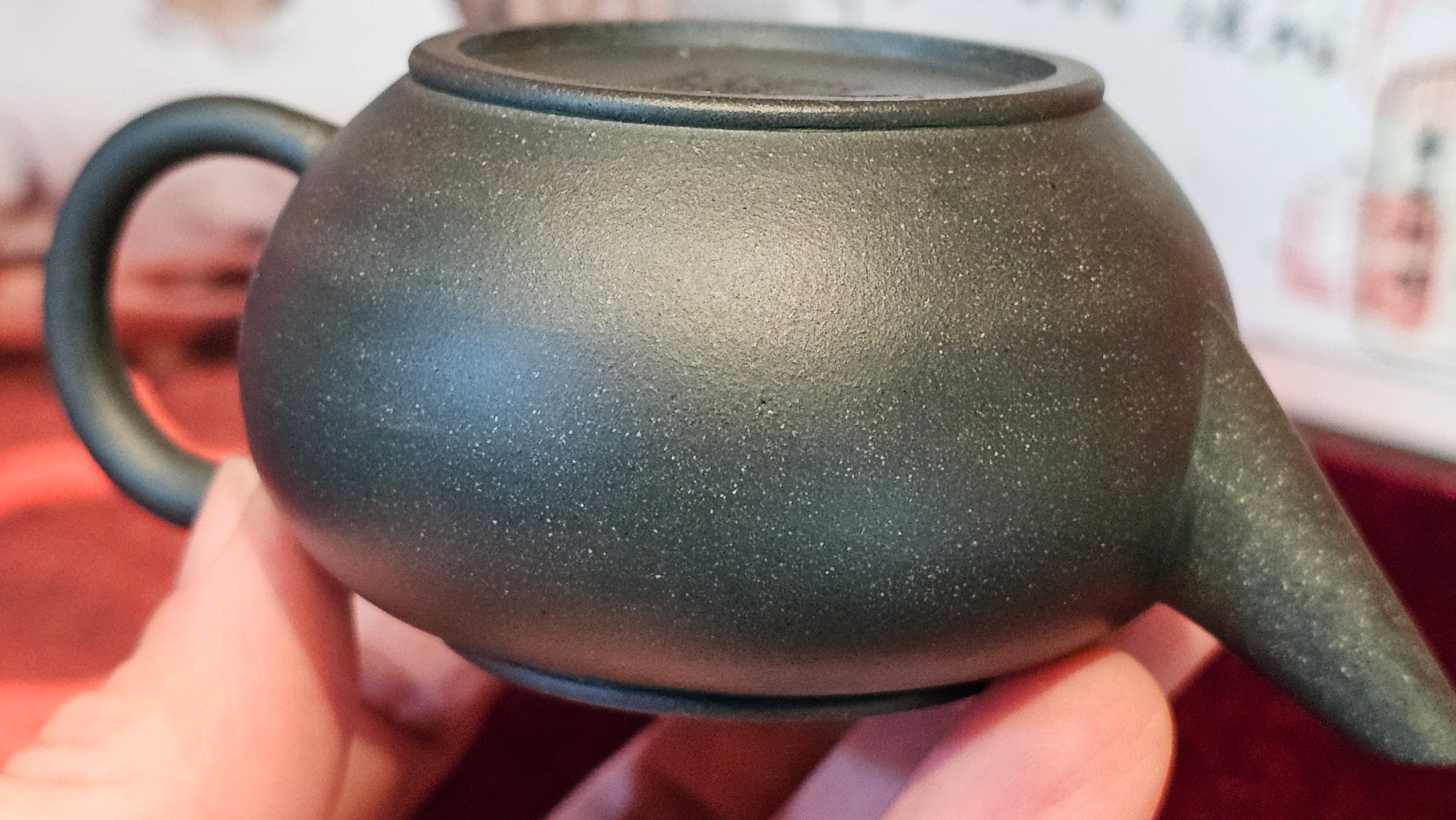 《薄胎水平》"Thin-Walled Construct ~ Shui Ping", 98.5ml!, by L4 Assoc Master Artist Zhang Ke, Using Our Cao Family's Cherished Min Guo Lü Ni, Endorsed by Premier Master Cao An Xiang. 4th Frame: FLOATING illustration VIDEO!~Congrats to Mr W.W.!