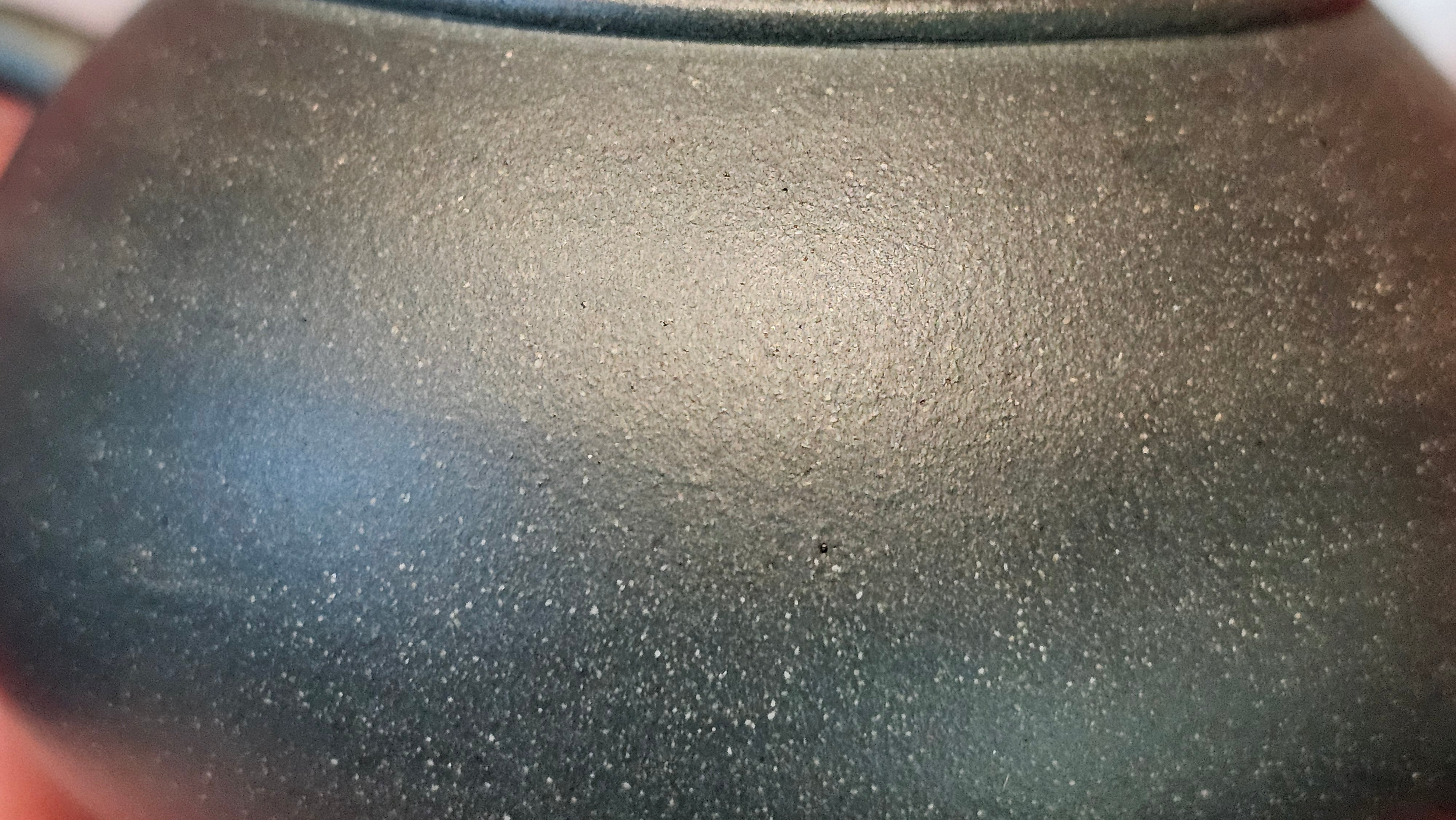 《薄胎水平》"Thin-Walled Construct ~ Shui Ping", 98.5ml!, by L4 Assoc Master Artist Zhang Ke, Using Our Cao Family's Cherished Min Guo Lü Ni, Endorsed by Premier Master Cao An Xiang. 4th Frame: FLOATING illustration VIDEO!~Congrats to Mr W.W.!