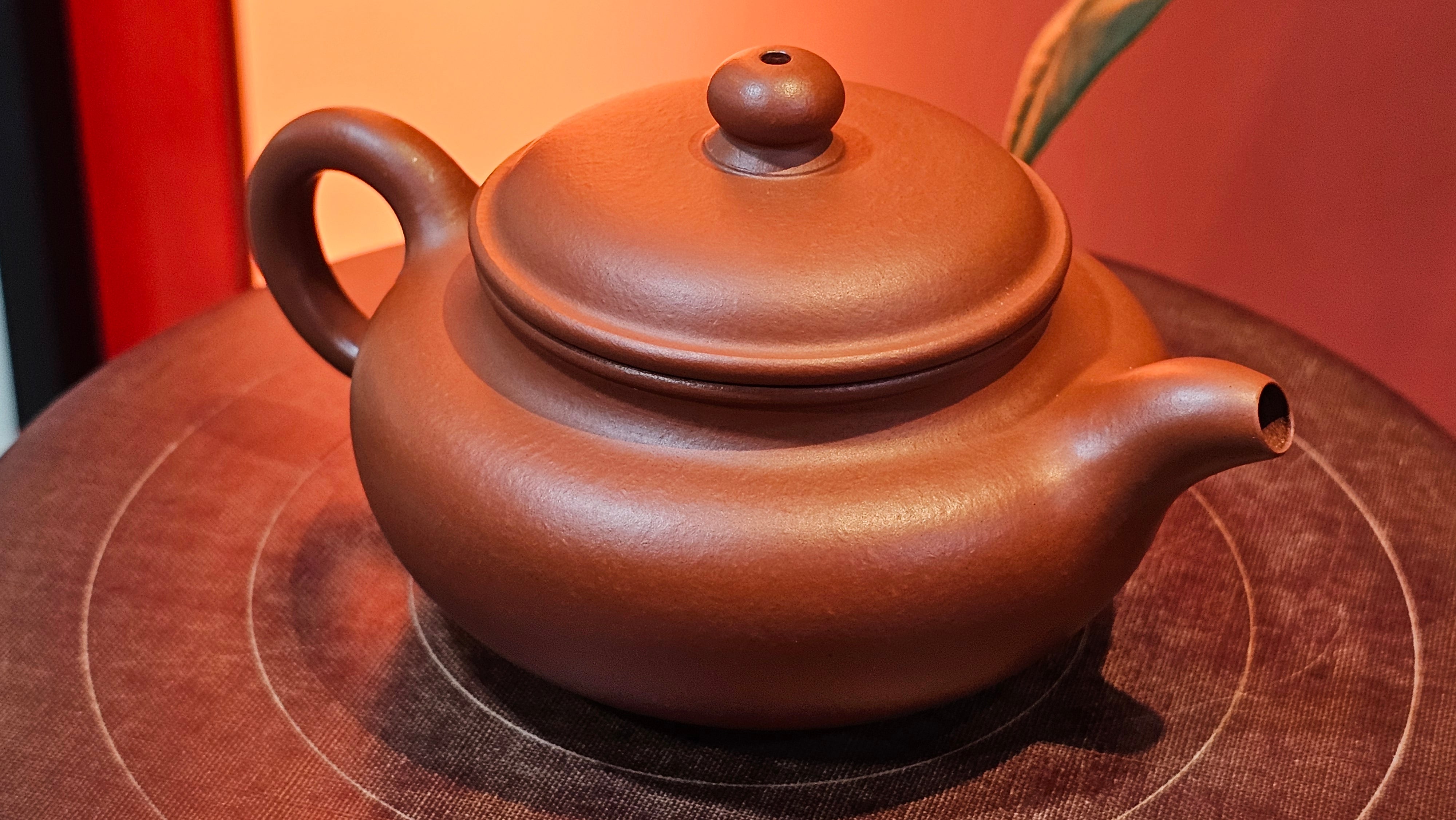 Fang Gu 仿古, 144.6ml, Xiao Mei Yao Zhu Ni 小煤窑朱泥, by Craftsman Shi Yun 石芸 ~ Congratulations!to Mr N.W.! 0159hrs 16th Nov 2025, Seattle! WA!