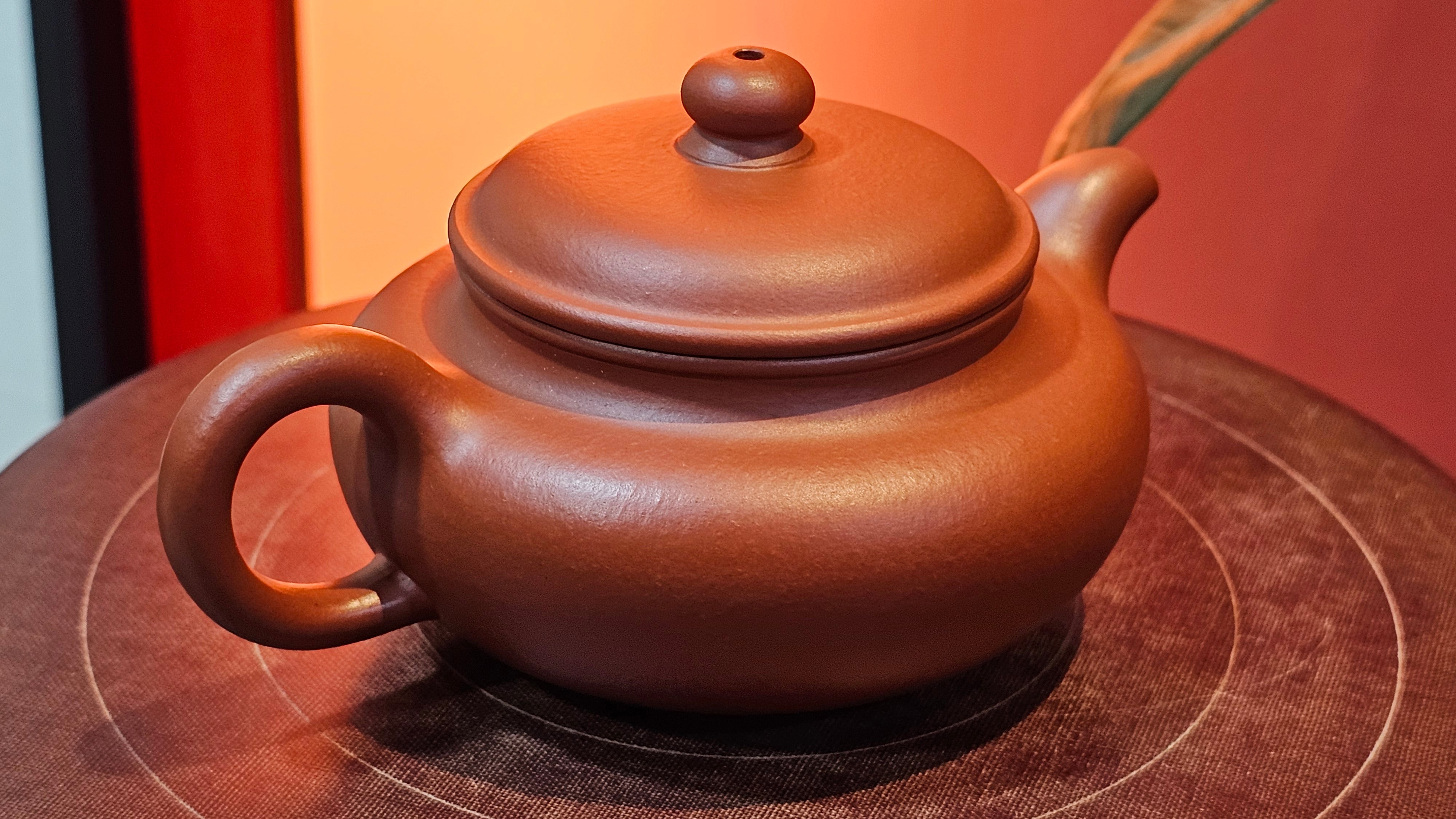 Fang Gu 仿古, 144.6ml, Xiao Mei Yao Zhu Ni 小煤窑朱泥, by Craftsman Shi Yun 石芸 ~ Congratulations!to Mr N.W.! 0159hrs 16th Nov 2025, Seattle! WA!