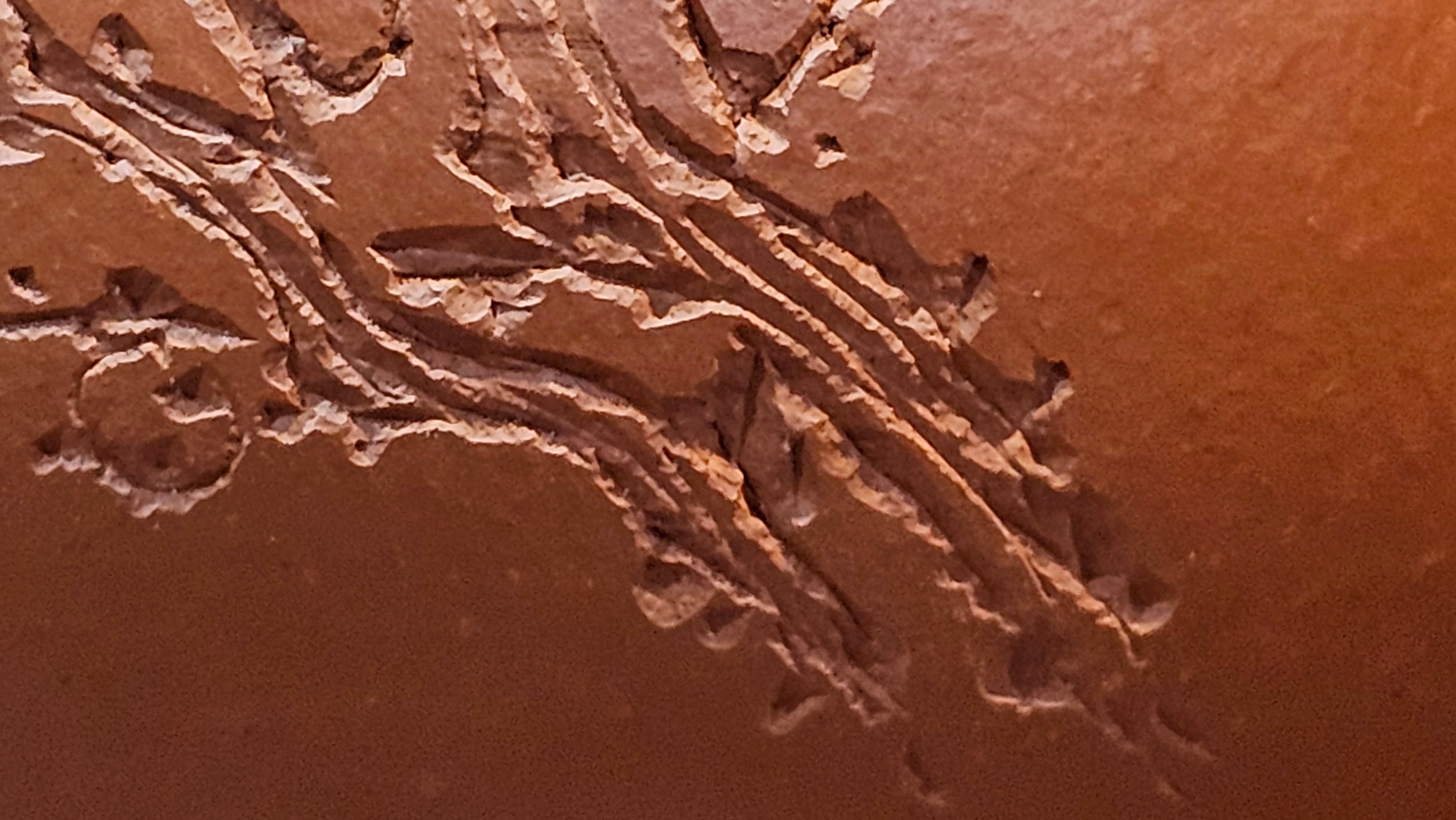 Shui Ping 水平, 155.5ml, Xiao Mei Yao Zhu Ni 小煤窑朱泥, by our Craftsman Chen Yue Fei 陈跃飞, Plum Blossoms Engraving by Craftsman Yi De Shu 一德书 ~!Congratulations to Mr A.D.P.! 1127hrs 12th Nov 2025, Forest! Belgium🇧🇪!