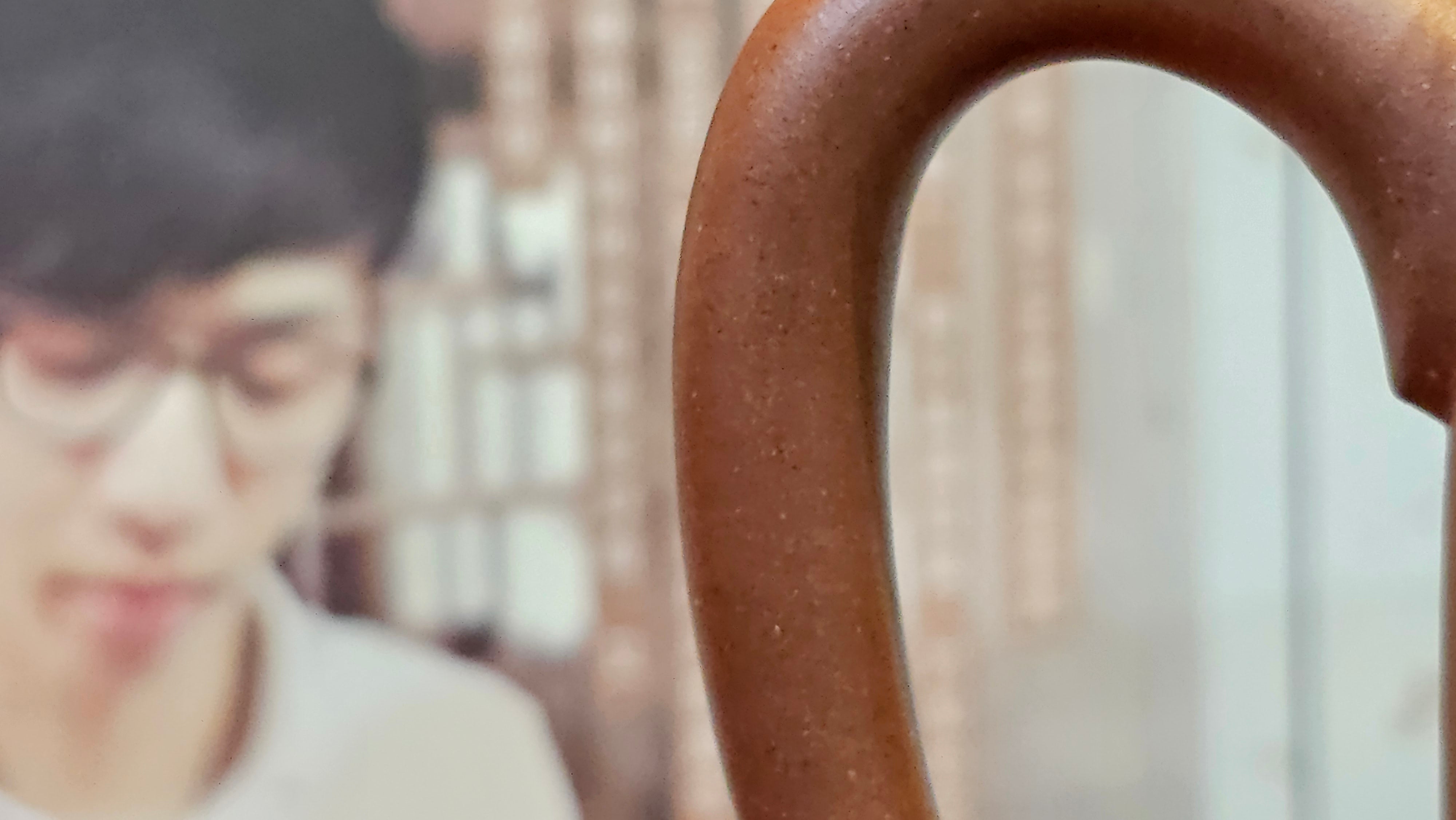 《益寿延年》"Yi Shou Yan Nian", 251.3ml, AUSPICIOUS. Longevity Blessing! Lid Top Clay Sculpting, Poem Engraving, Crafted with Cao Family's Di Cao Qing By Assoc Master Artist Zhang Ke ~ Congratulations to Mr J.C.K.! 1909hrs 27th Nov 2025, Rio Rancho! NM!