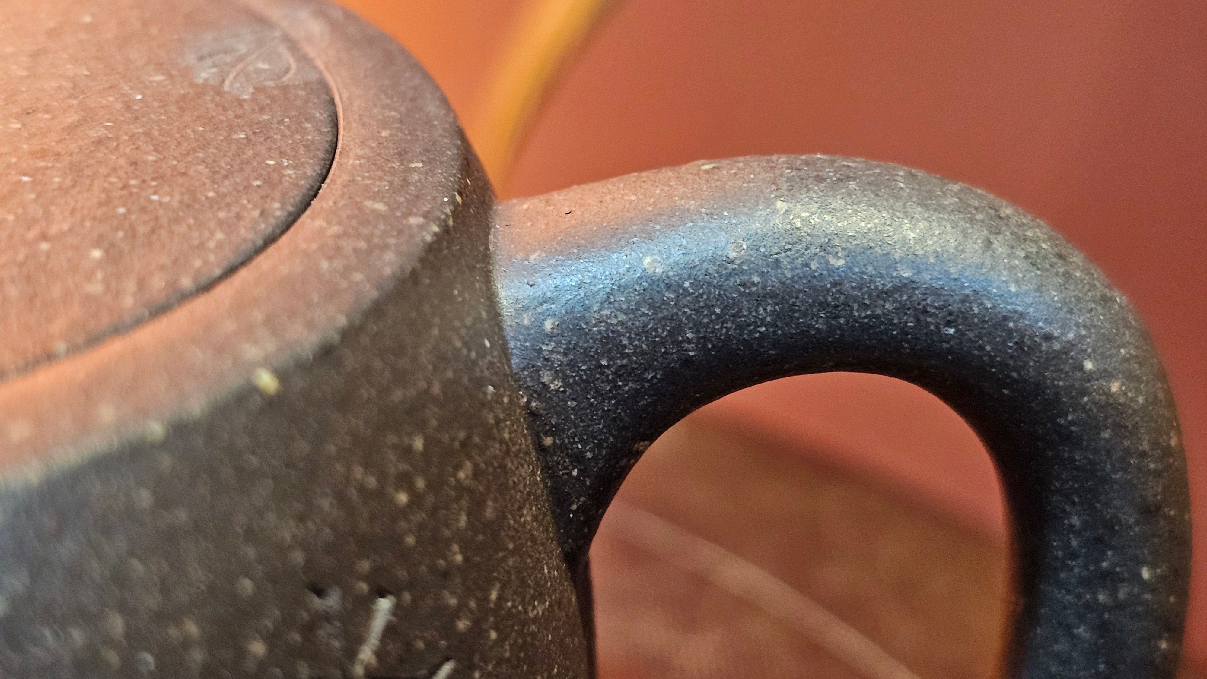 Niu Gai Jing Lan《牛盖井栏》, 166.2ml, Hei Zi Ni 黑紫泥, by our Craftsman Zhang Huan 张欢, with Plum Blossoms Engraving Art by Craftsman Nan Shan Lao Ren 南山老人 ~!Congratulations to Mr A.D.P.! 2359hrs 16th Nov 2025, Forest! Belgium🇧🇪!