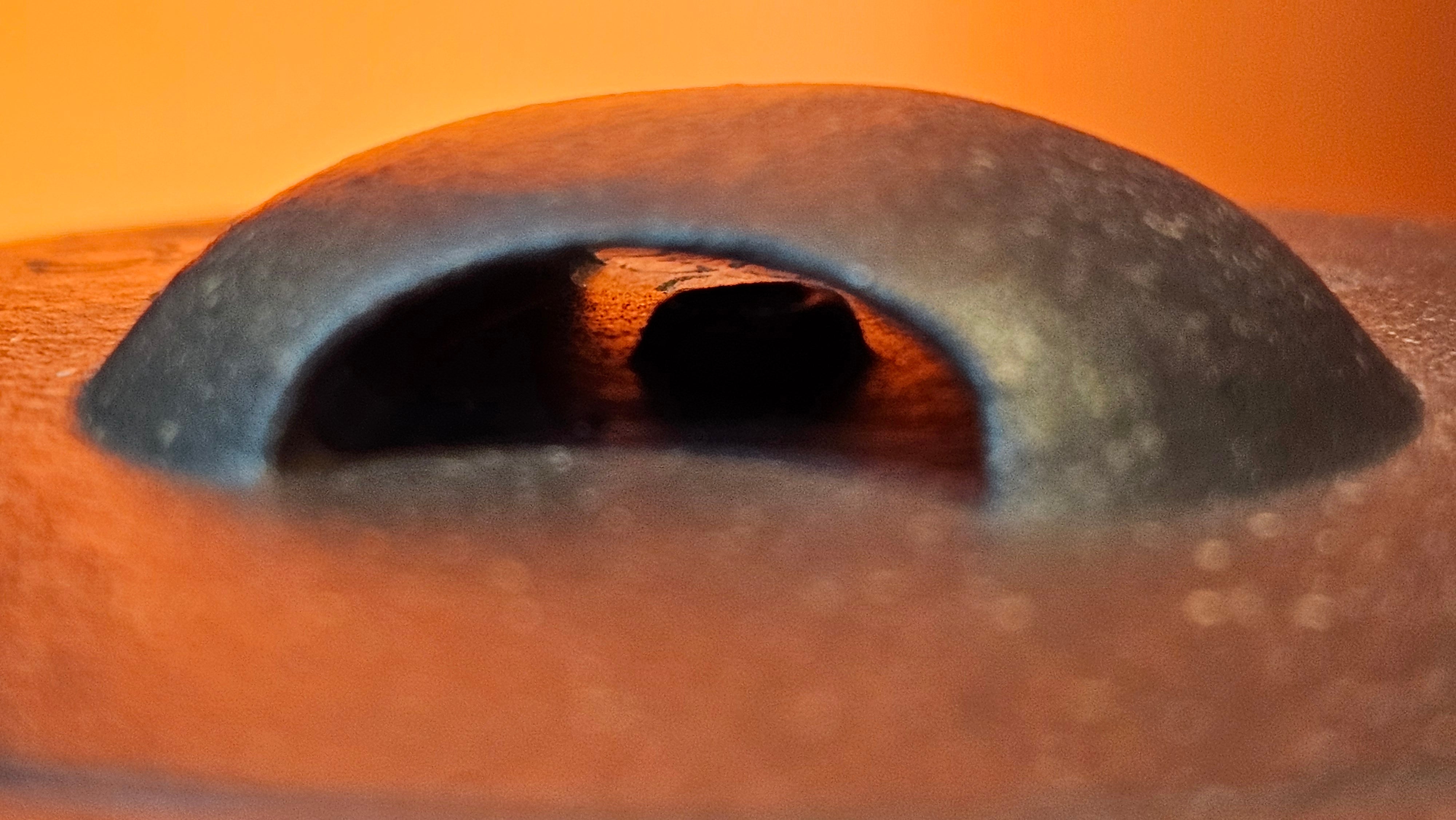 Niu Gai Jing Lan《牛盖井栏》, 166.2ml, Hei Zi Ni 黑紫泥, by our Craftsman Zhang Huan 张欢, with Plum Blossoms Engraving Art by Craftsman Nan Shan Lao Ren 南山老人 ~!Congratulations to Mr A.D.P.! 2359hrs 16th Nov 2025, Forest! Belgium🇧🇪!