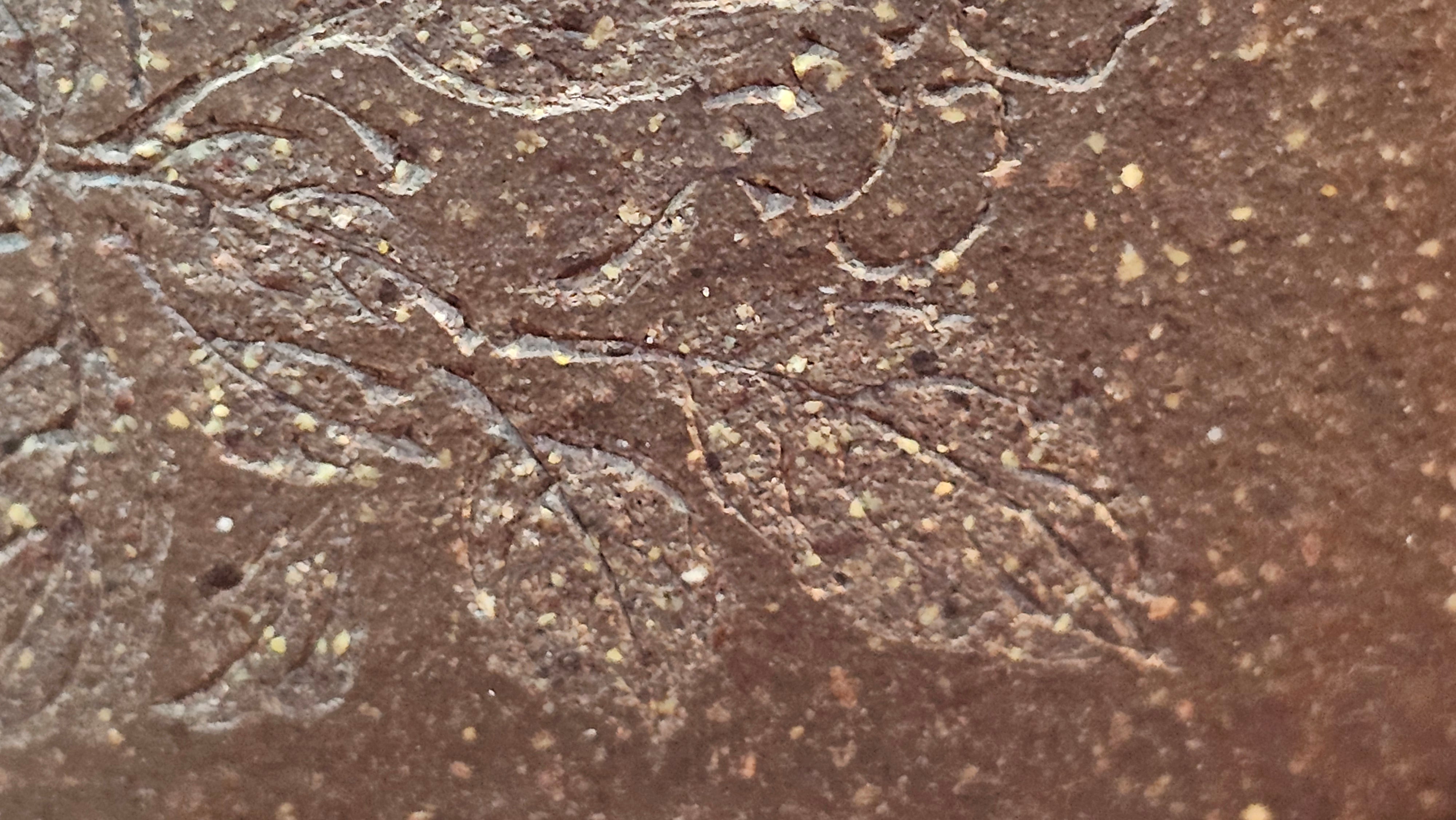 Niu Gai Jing Lan《牛盖井栏》, 166.2ml, Hei Zi Ni 黑紫泥, by our Craftsman Zhang Huan 张欢, with Plum Blossoms Engraving Art by Craftsman Nan Shan Lao Ren 南山老人 ~!Congratulations to Mr A.D.P.! 2359hrs 16th Nov 2025, Forest! Belgium🇧🇪!