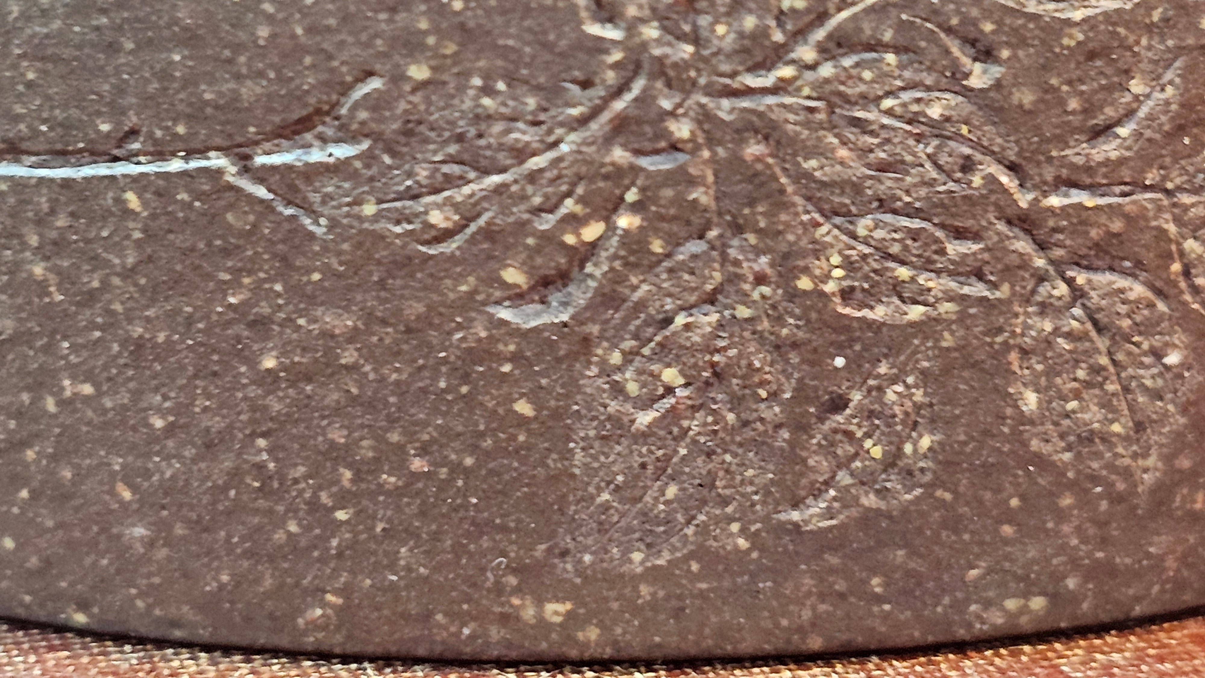 Niu Gai Jing Lan《牛盖井栏》, 166.2ml, Hei Zi Ni 黑紫泥, by our Craftsman Zhang Huan 张欢, with Plum Blossoms Engraving Art by Craftsman Nan Shan Lao Ren 南山老人 ~!Congratulations to Mr A.D.P.! 2359hrs 16th Nov 2025, Forest! Belgium🇧🇪!