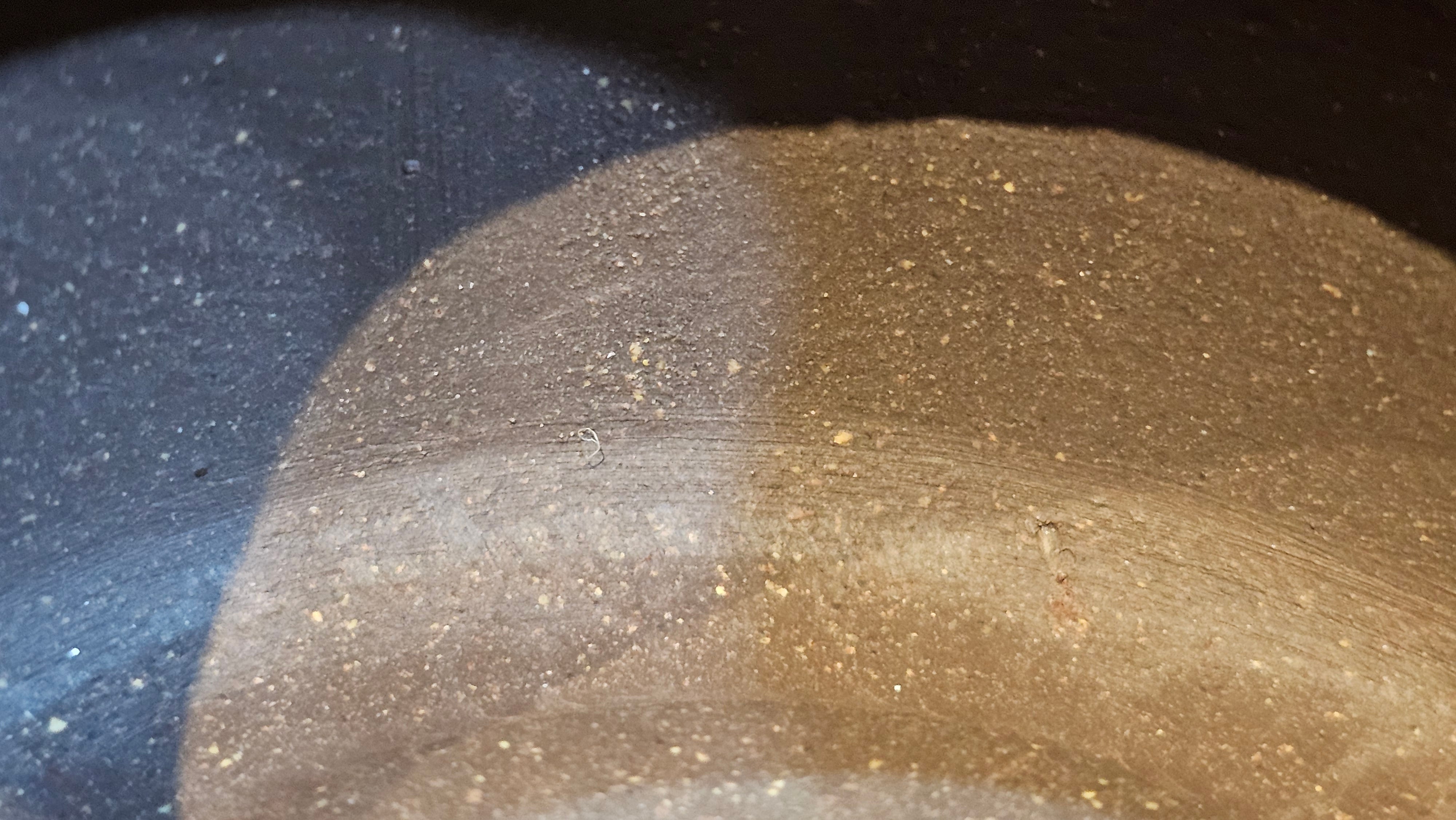 Niu Gai Jing Lan《牛盖井栏》, 166.2ml, Hei Zi Ni 黑紫泥, by our Craftsman Zhang Huan 张欢, with Plum Blossoms Engraving Art by Craftsman Nan Shan Lao Ren 南山老人 ~!Congratulations to Mr A.D.P.! 2359hrs 16th Nov 2025, Forest! Belgium🇧🇪!