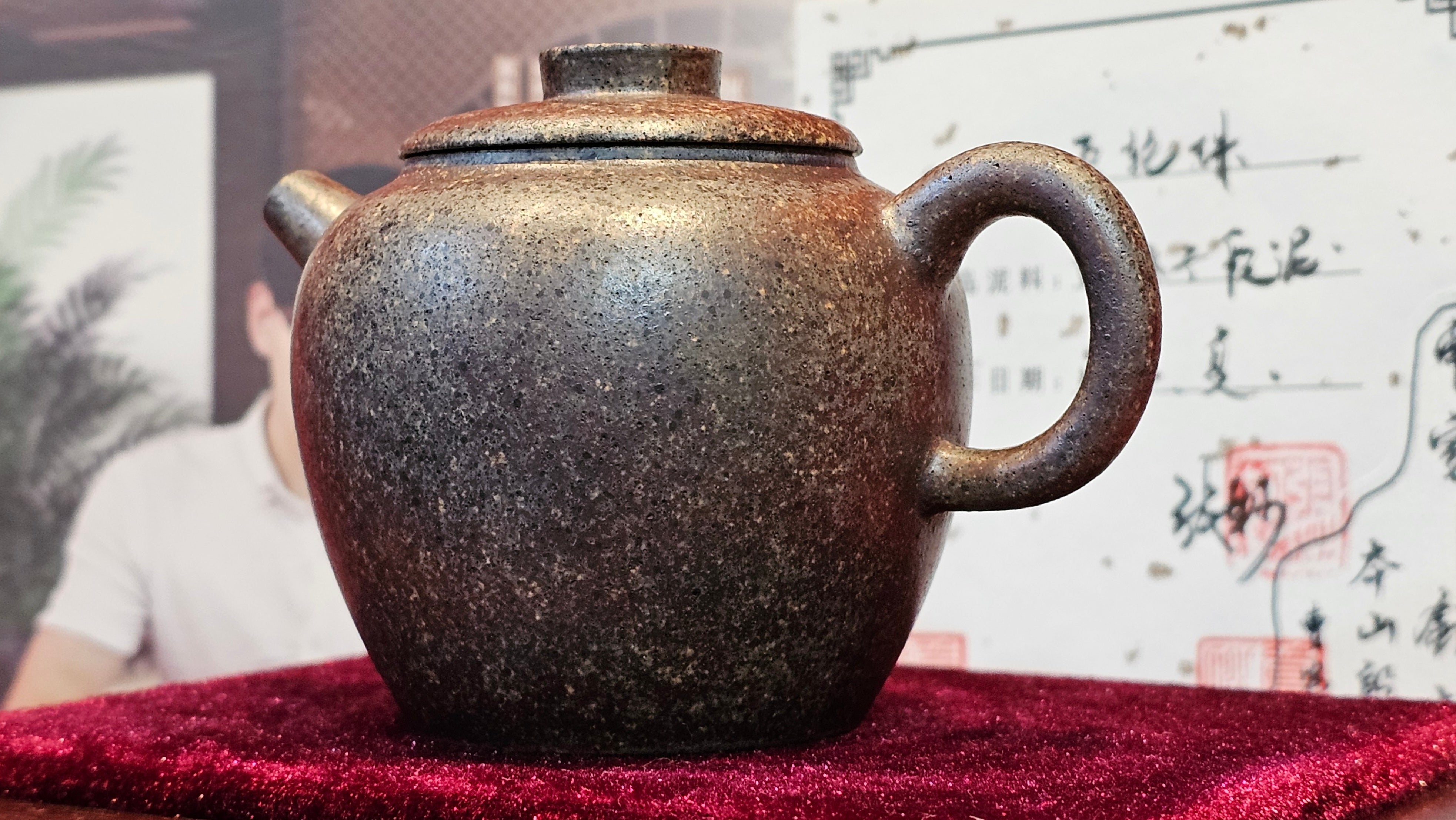 《巨轮珠》Ju Lun Zhu, 171.1ml, Using Our Cao Family's Rare and Cherished Bai Ma Zi 白麻子, Endorsed by Premier Master Cao An Xiang, Crafted by L4 Assoc Master Artist Zhang Ke ~ Congratulations to Mr A.M.R.! 1007hrs 14th Nov 2025, Talent! OR!